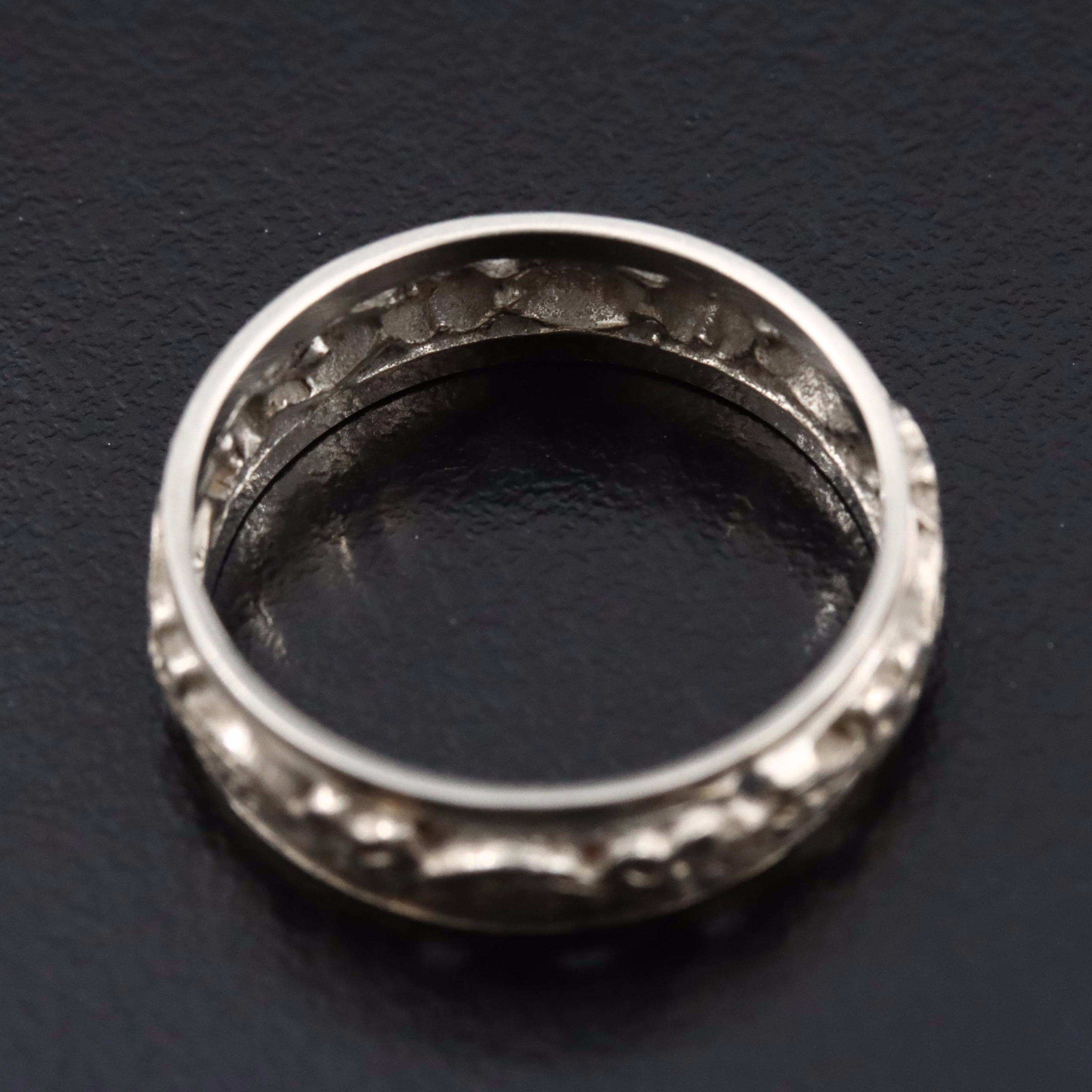 Vintage 14K Floral Band