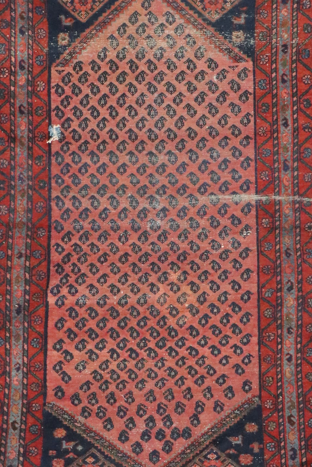 3'7 x 5'11 Hand-Knotted Persian Malayer Area Rug