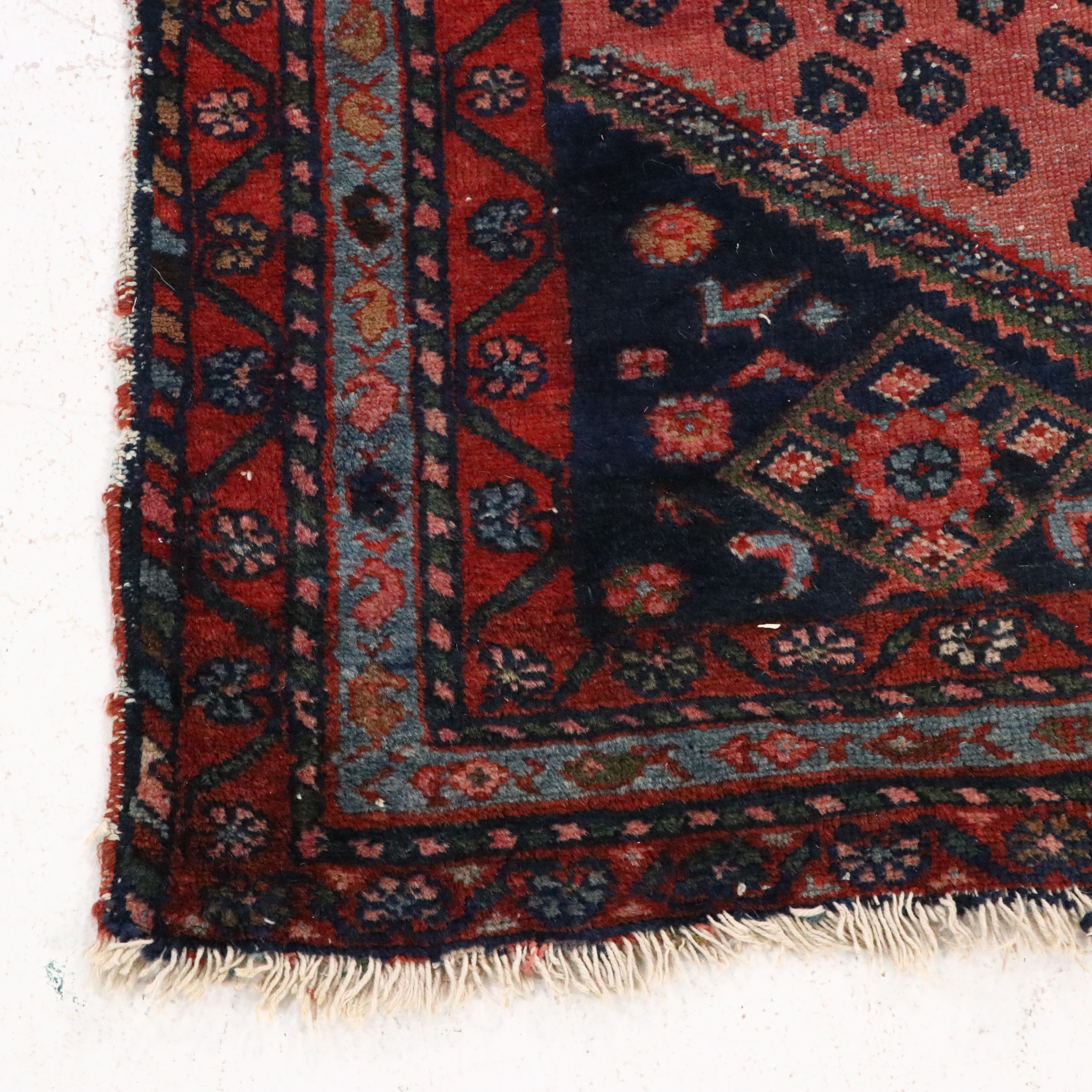 3'7 x 5'11 Hand-Knotted Persian Malayer Area Rug