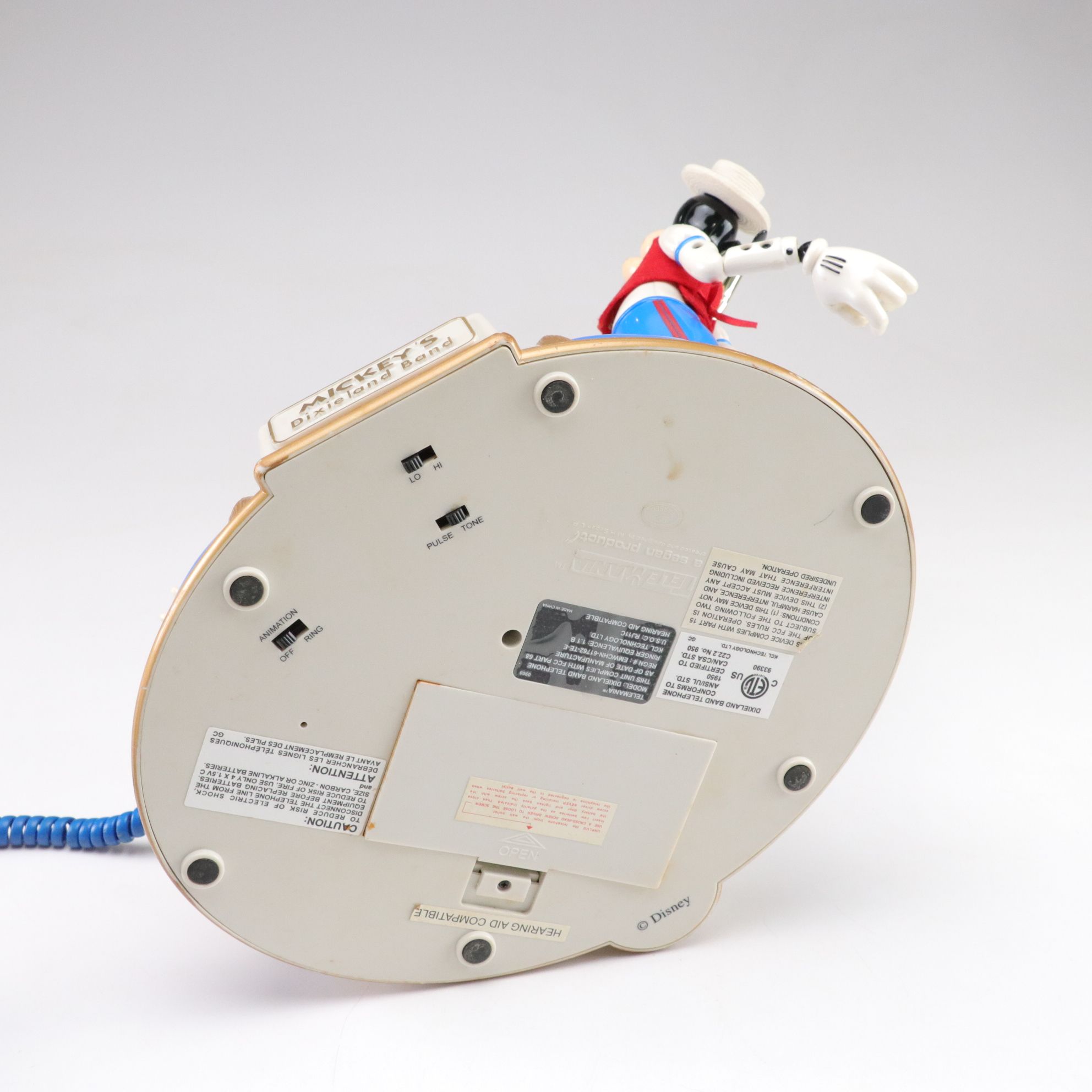 Mickey's Dixieland Band Telephone & Other Disney Collectibles