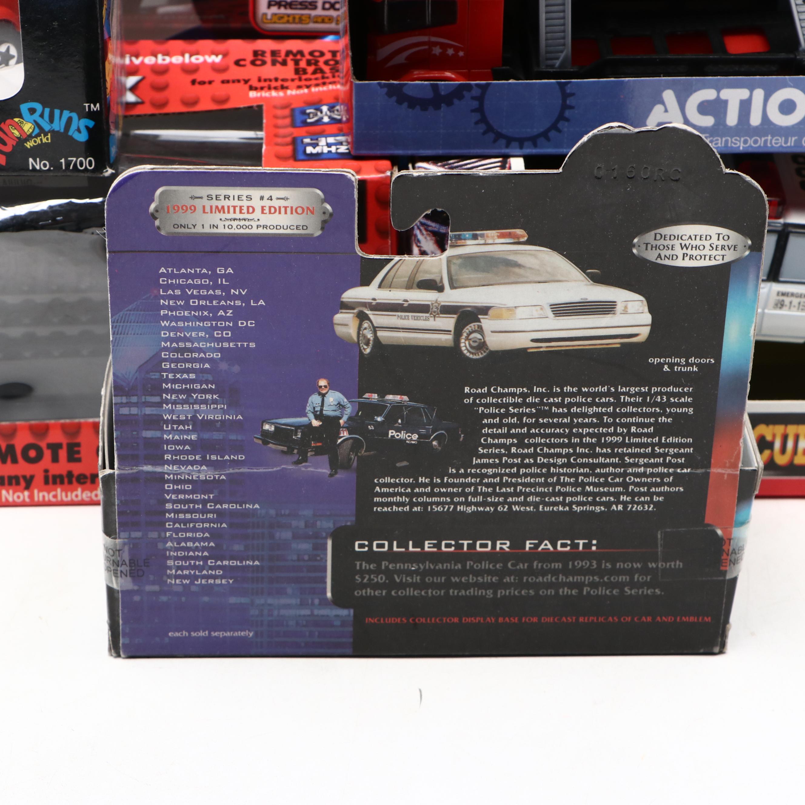 Tech Brix R/C, Boley, Jada and More Diecast Vehicles