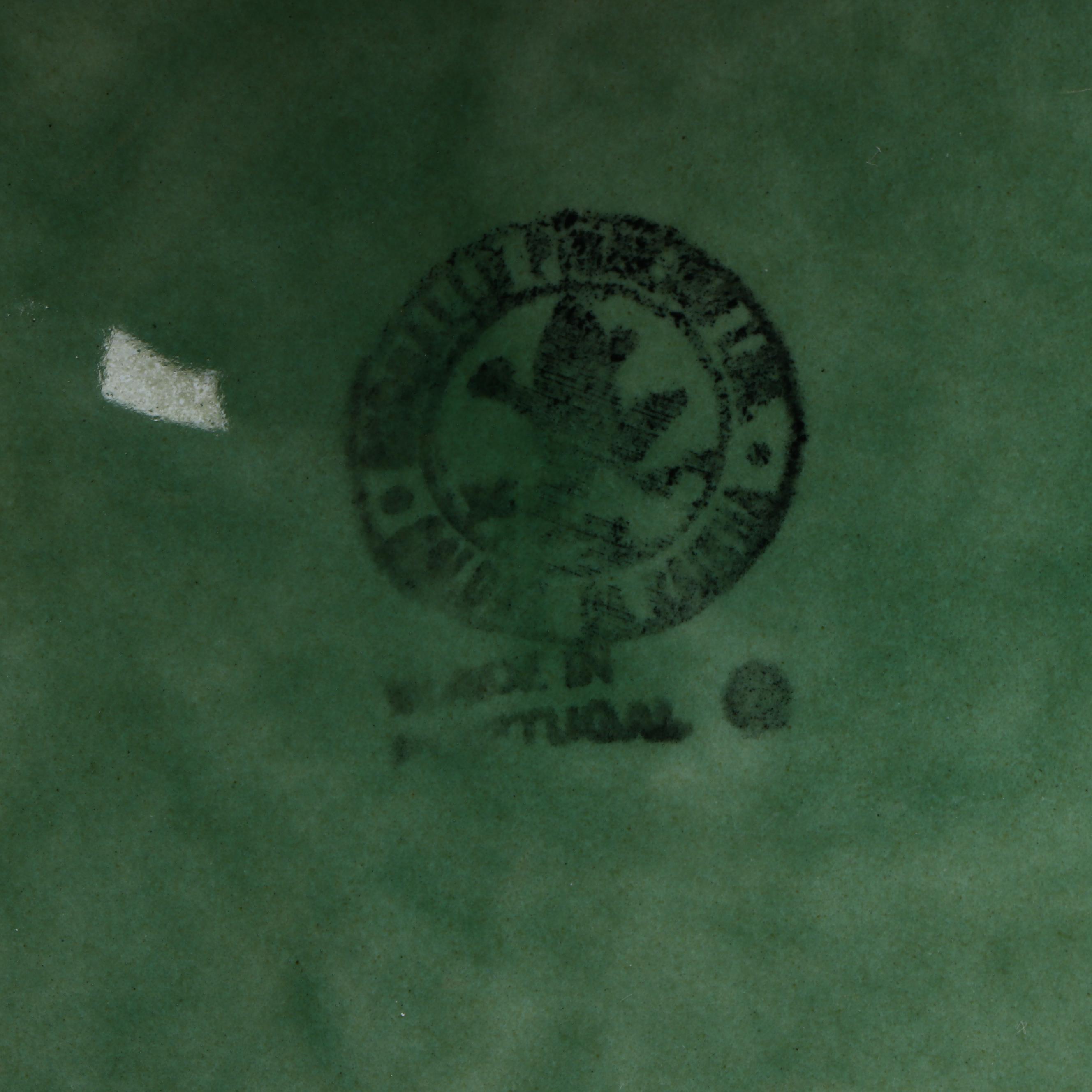 Bordallo Pinheiro "Cabbage Green" Plates with Other Lettuce Leaf Dish