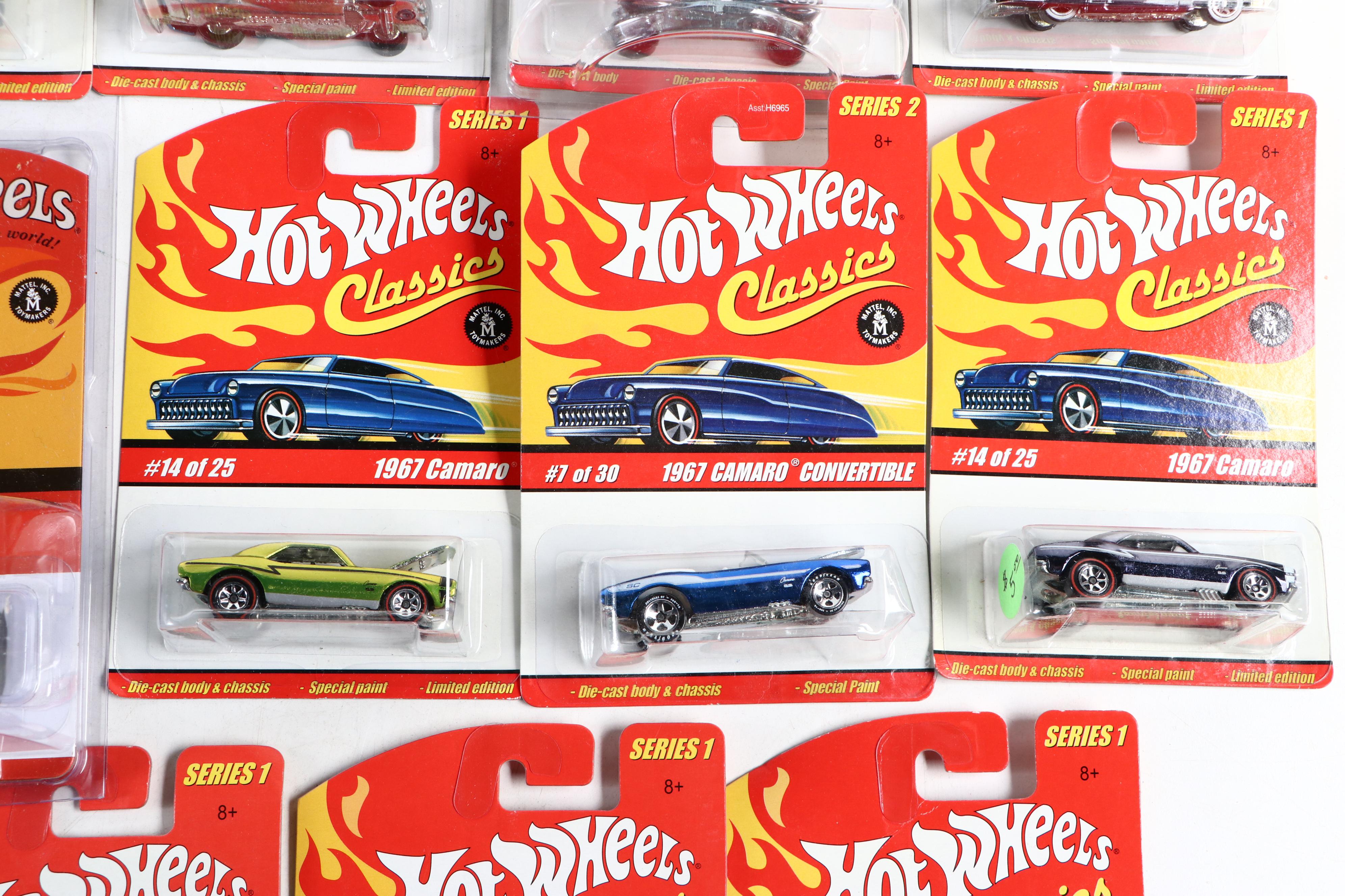 Hot Wheels "1967 Camaro," "Purple Passion" and More Toy Cars