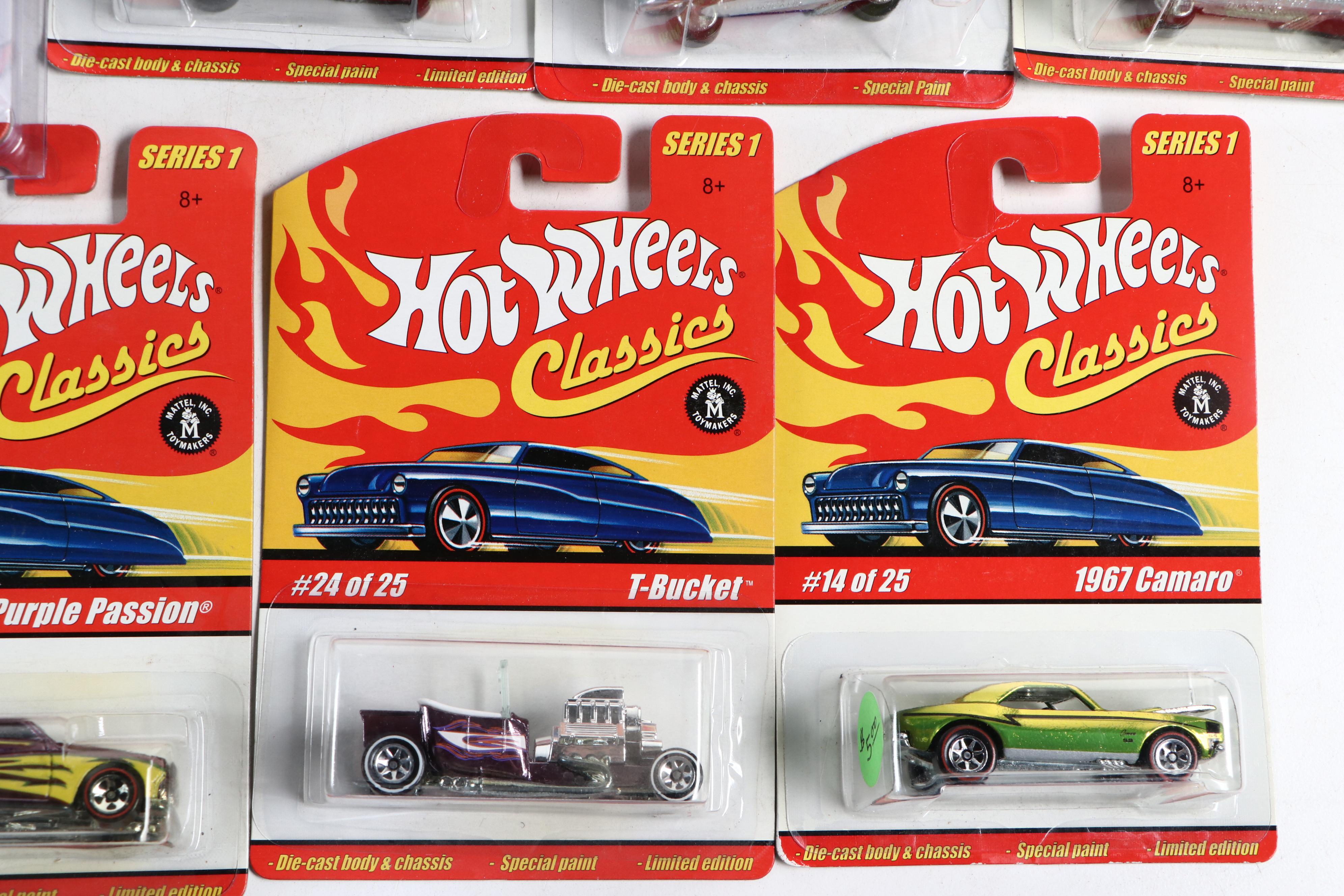 Hot Wheels "1967 Camaro," "Purple Passion" and More Toy Cars