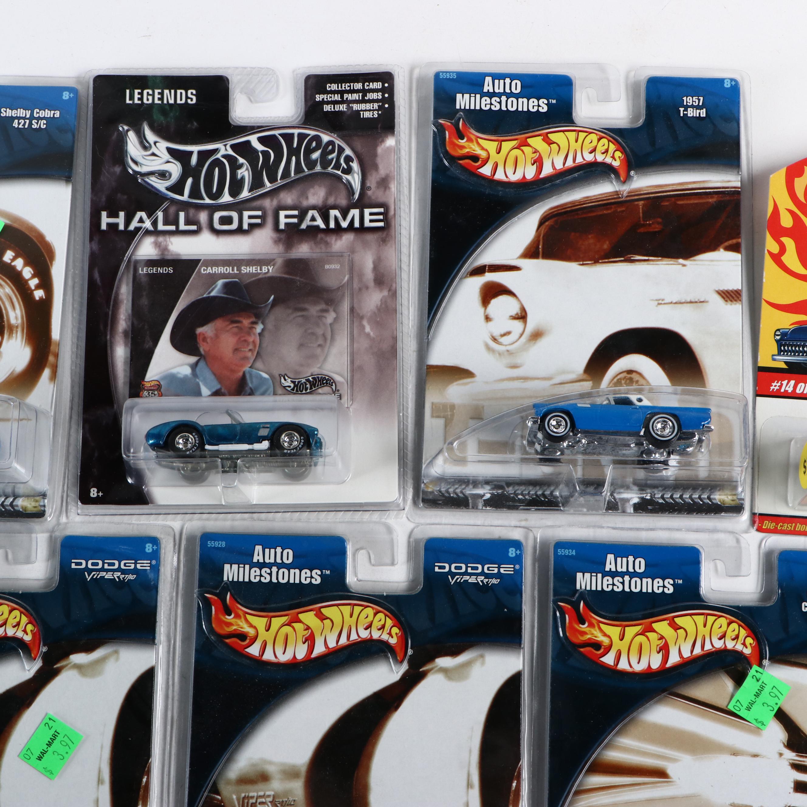 Hot Wheels "Shelby Cobra 427 S/C," "Dodge Viper RT/10" and More Toy Cars