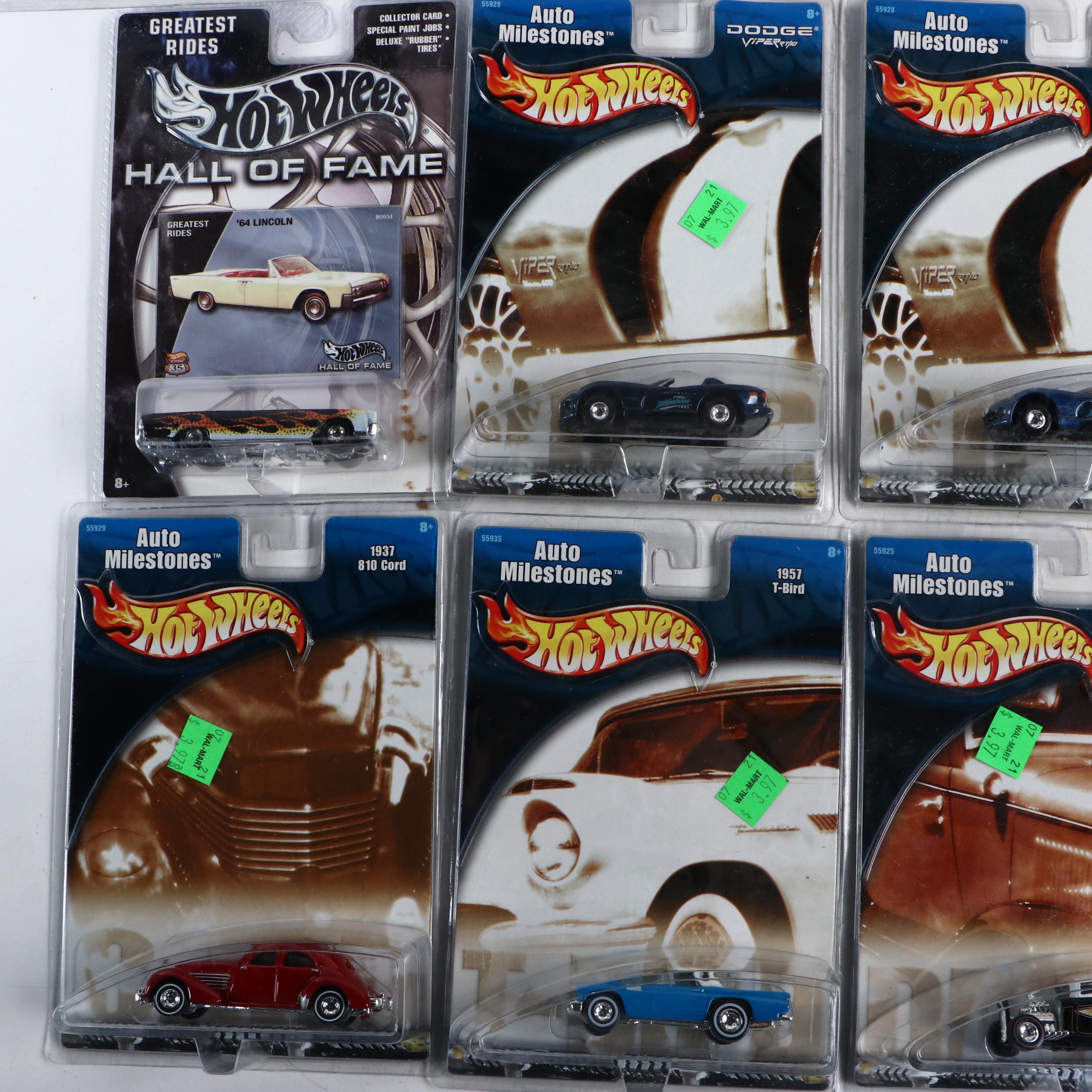 Hot Wheels "Shelby Cobra 427 S/C," "Dodge Viper RT/10" and More Toy Cars