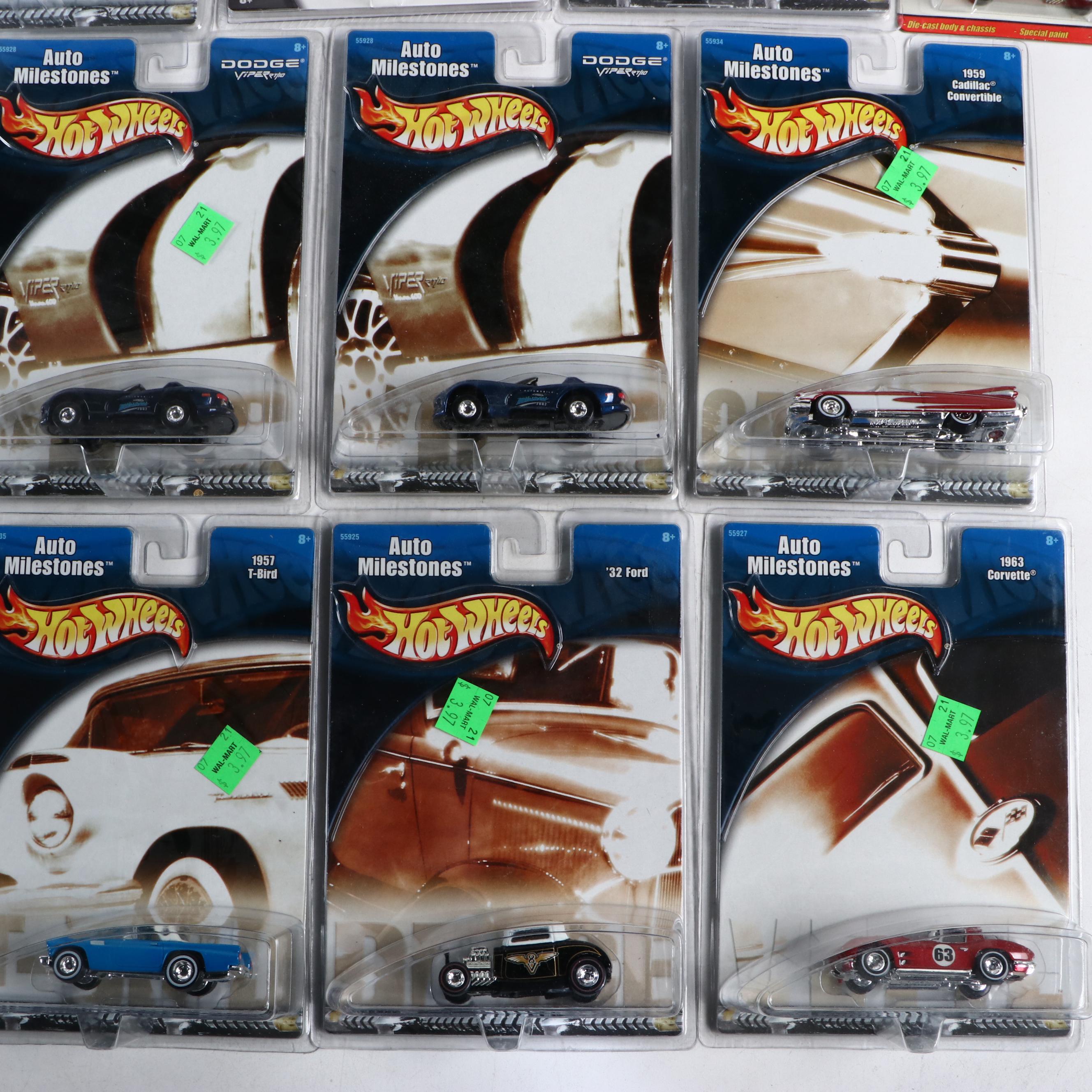Hot Wheels "Shelby Cobra 427 S/C," "Dodge Viper RT/10" and More Toy Cars
