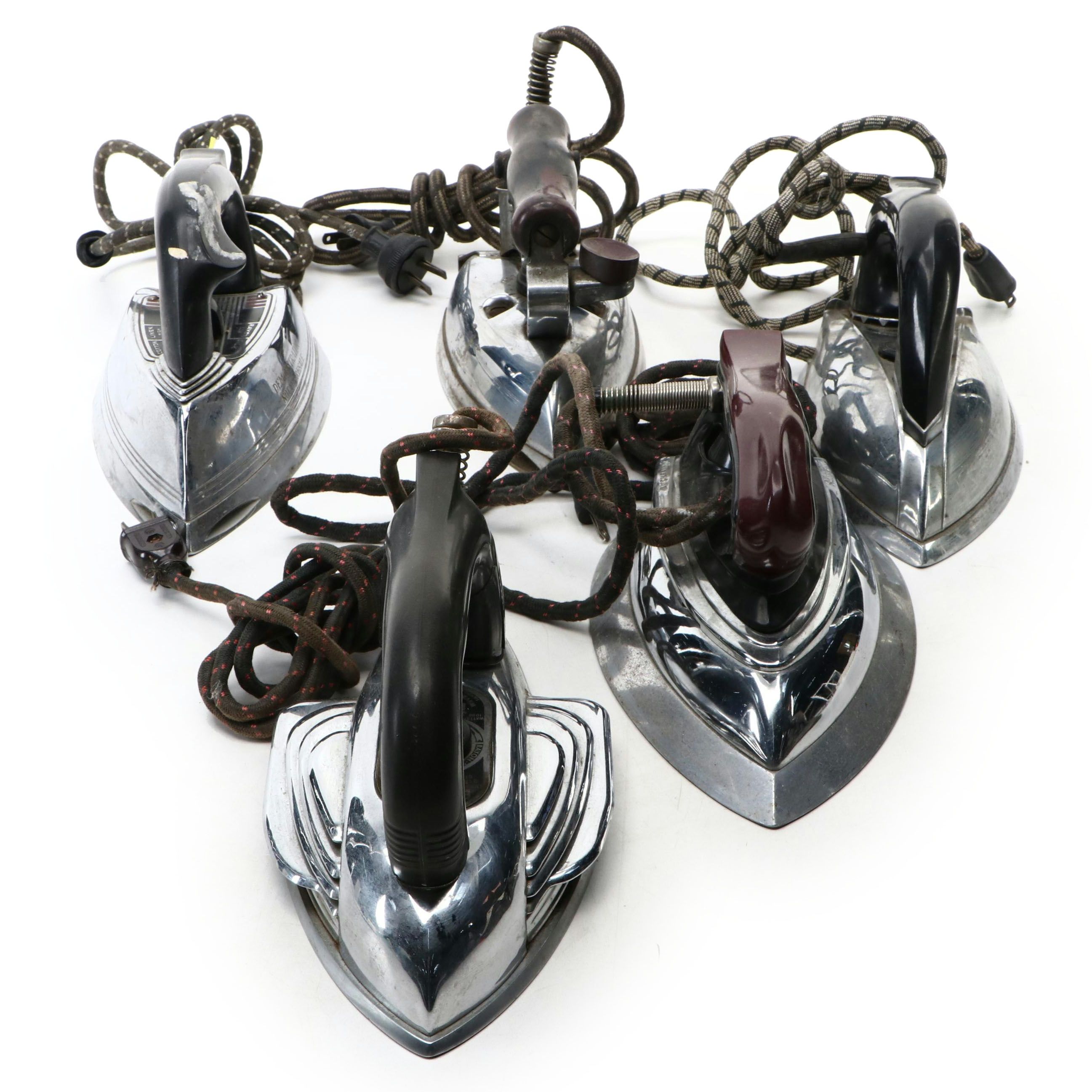 Waverly Tool Co., Universal, General Electric and Other Clothes Irons