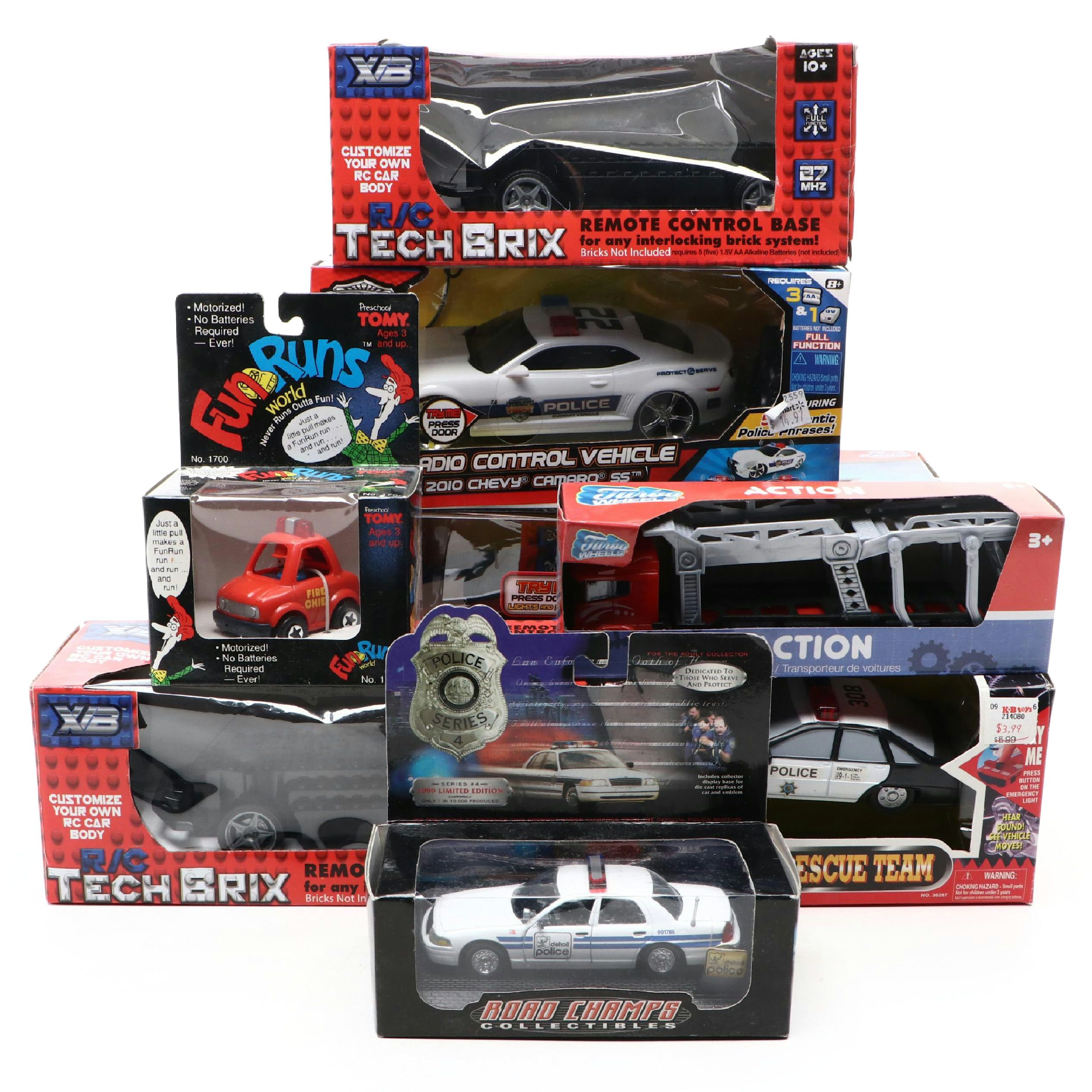 Tech Brix R/C, Boley, Jada and More Diecast Vehicles
