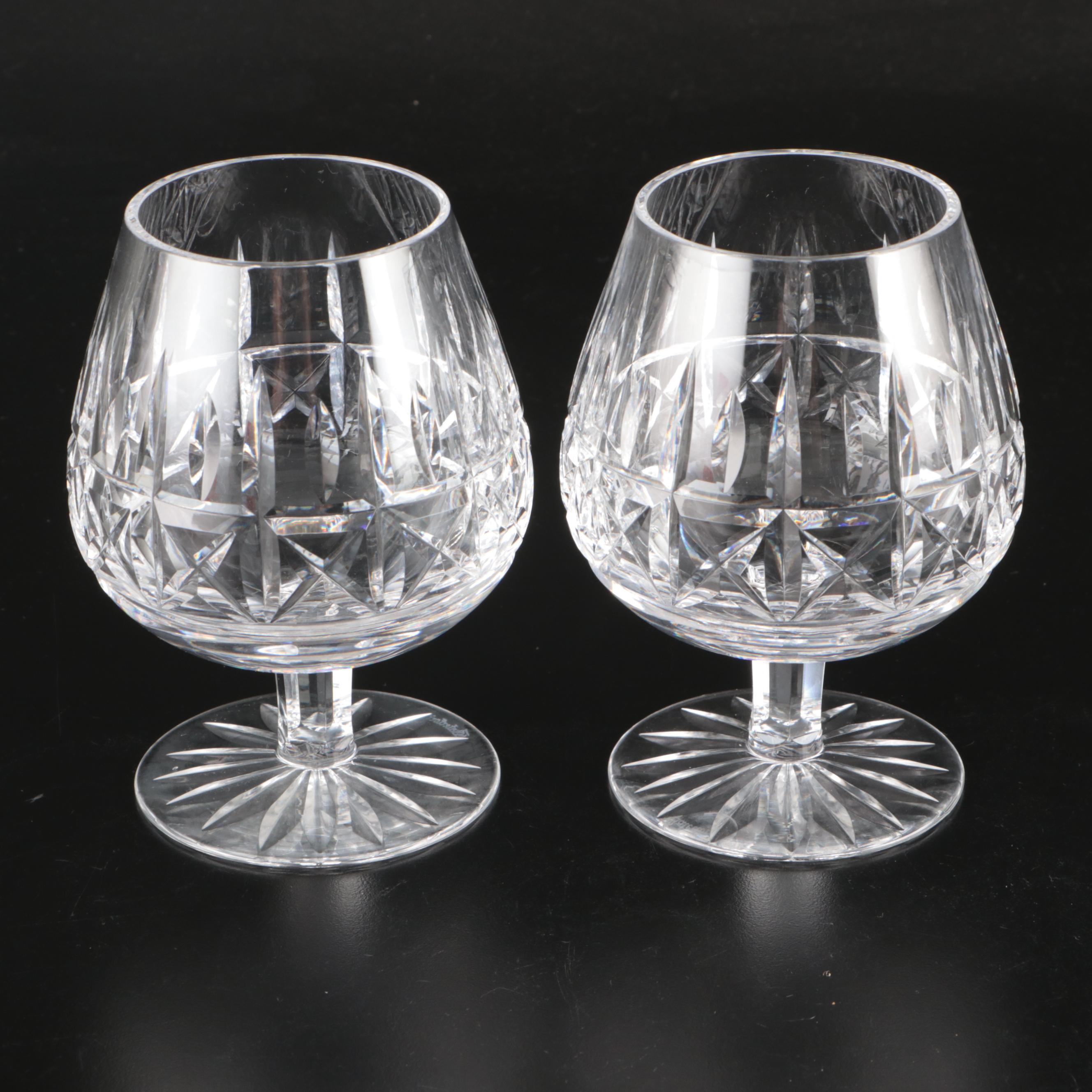 Waterford Crystal "Powerscourt" Carafe, "Kylemore" Snifters, and More Stemware