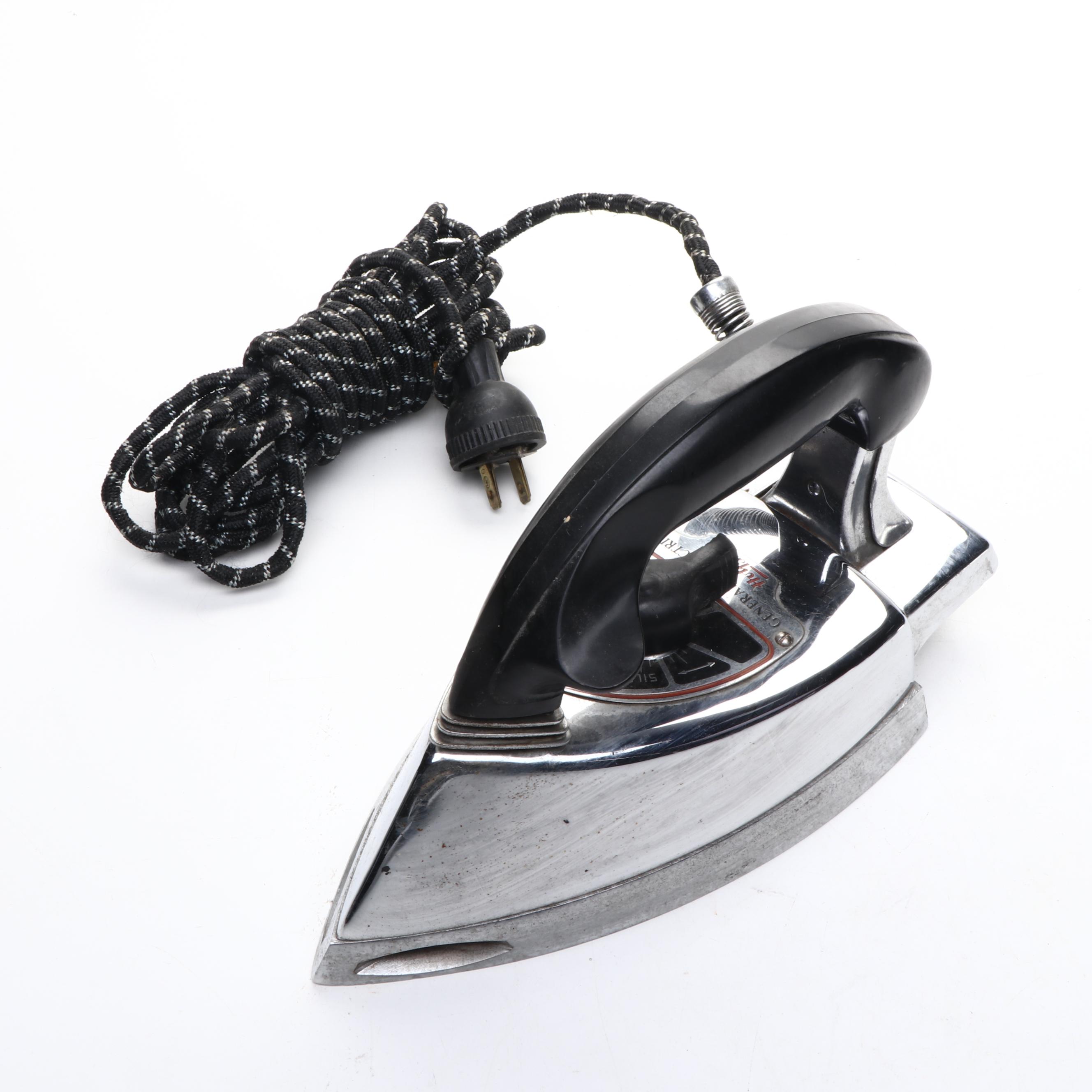 General Electric, Samson United, and Other Mid-Century Clothes Irons