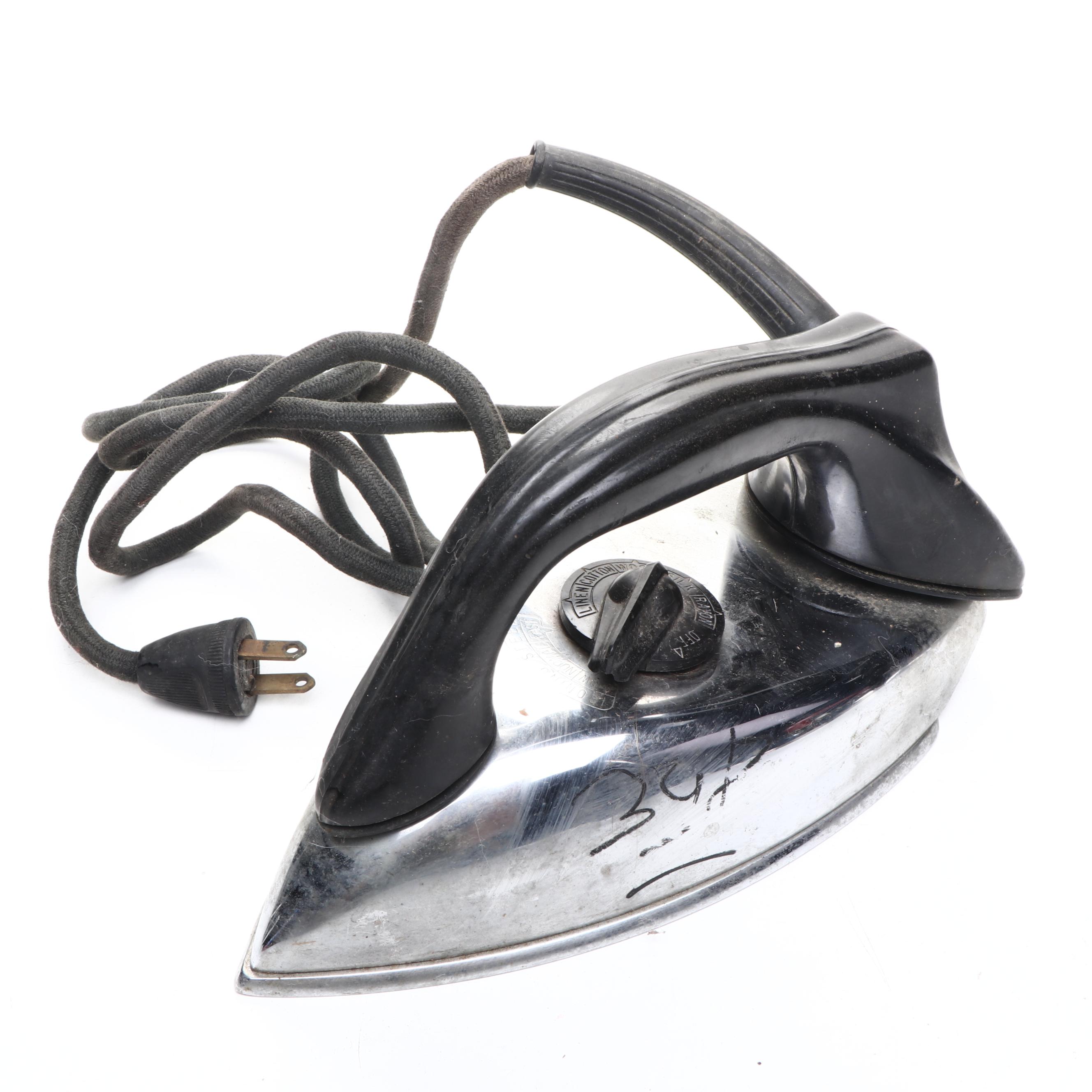 General Electric, Samson United, and Other Mid-Century Clothes Irons