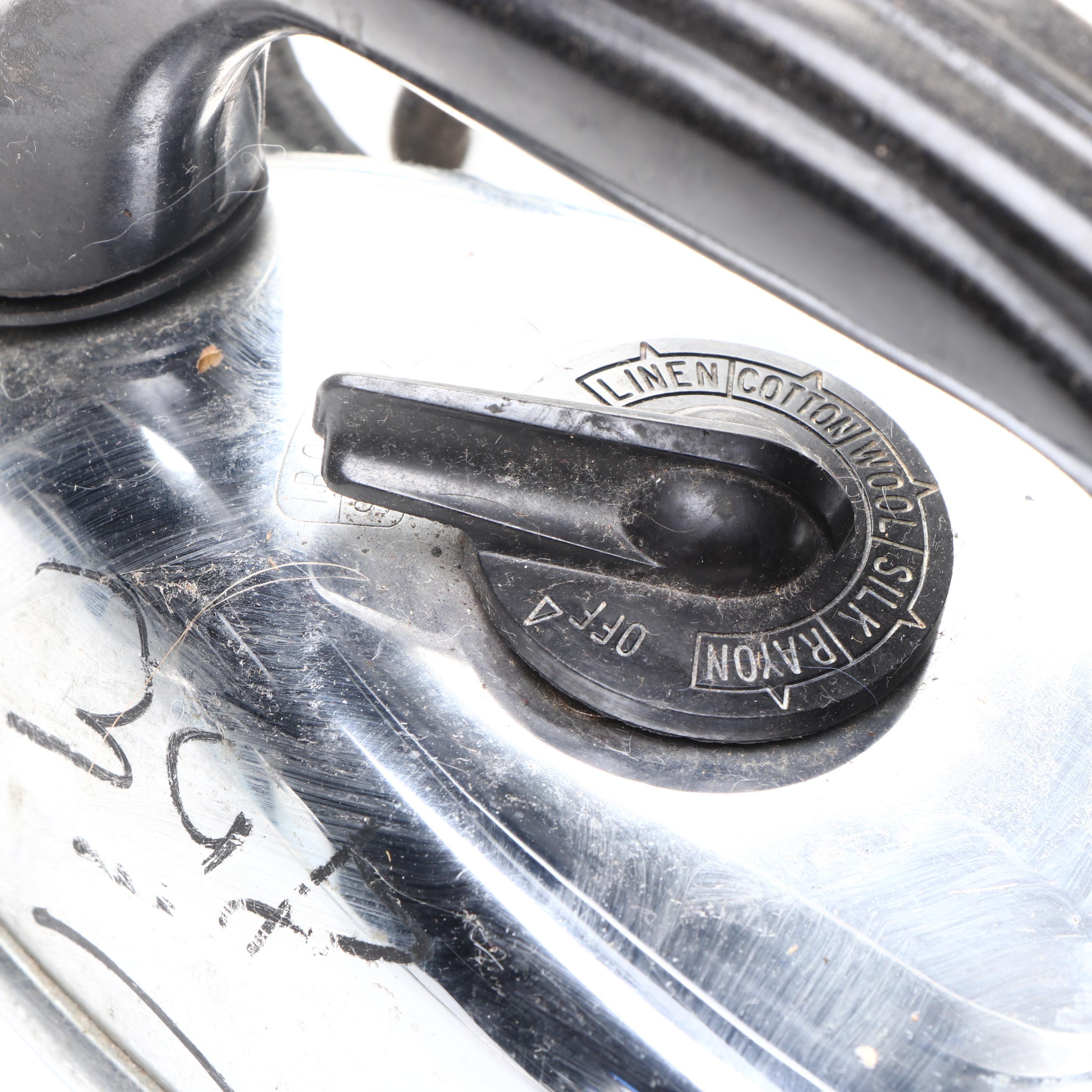 General Electric, Samson United, and Other Mid-Century Clothes Irons