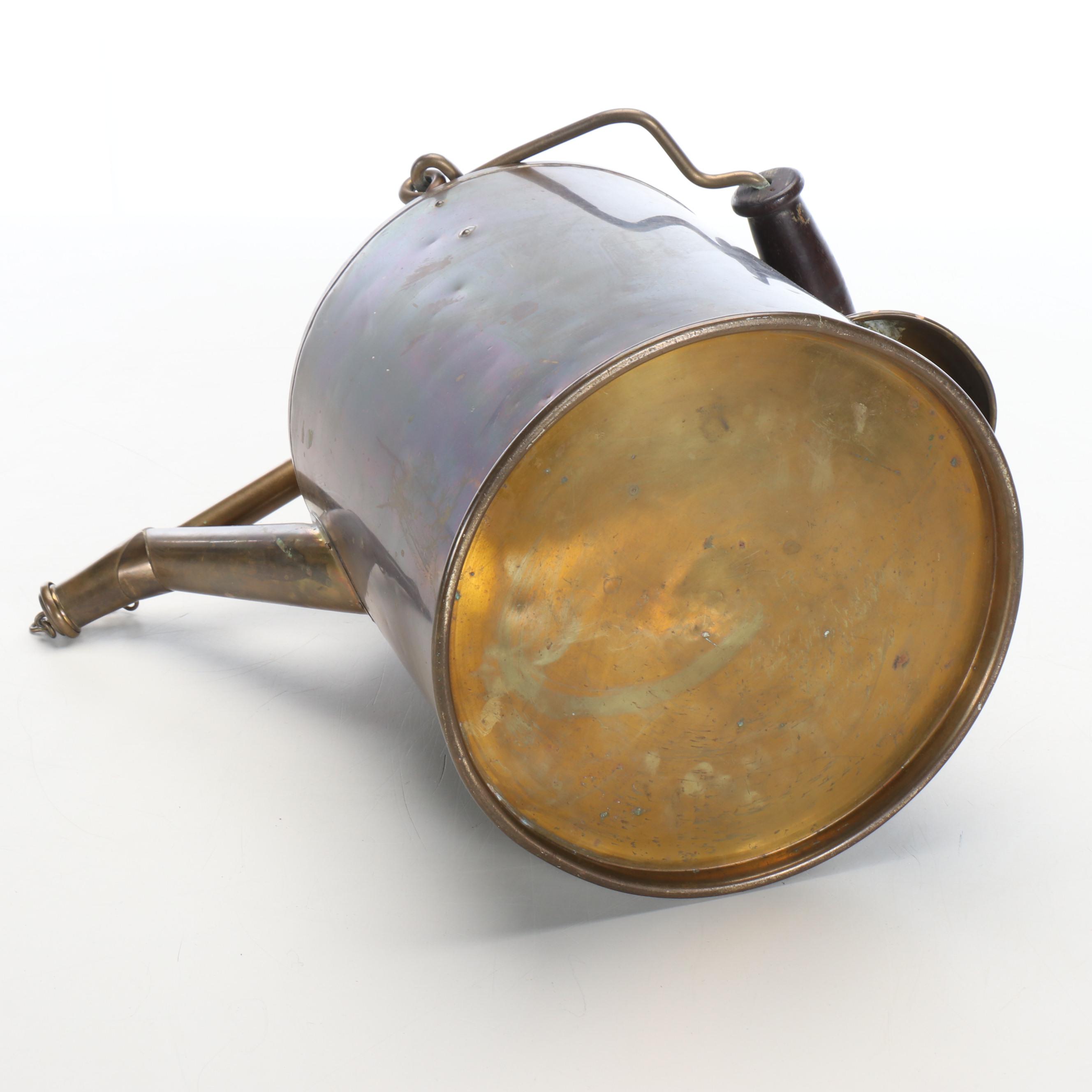 U.S. Lighthouse Establishment Brass Oil Transfer Can