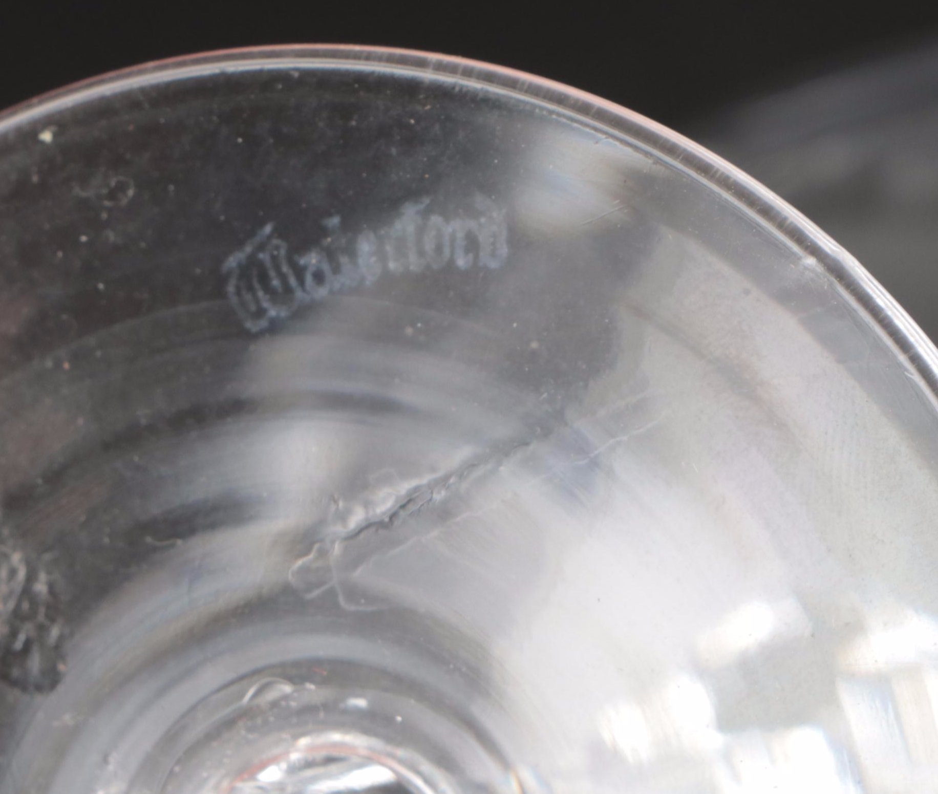 Waterford "Donegal" and "Curraghmore" Crystal Champagne Glasses