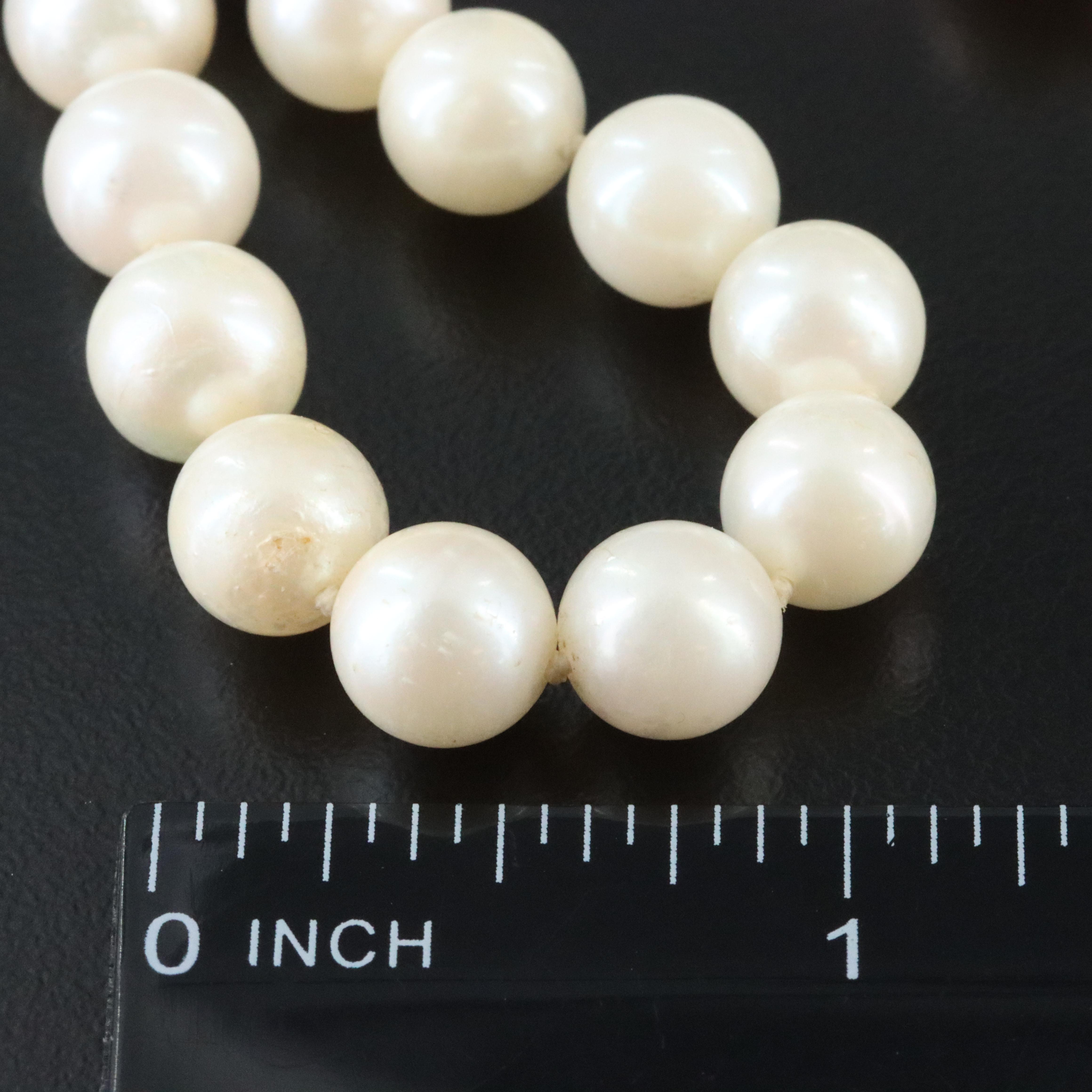 Strand of Pearls with 14K Clasp