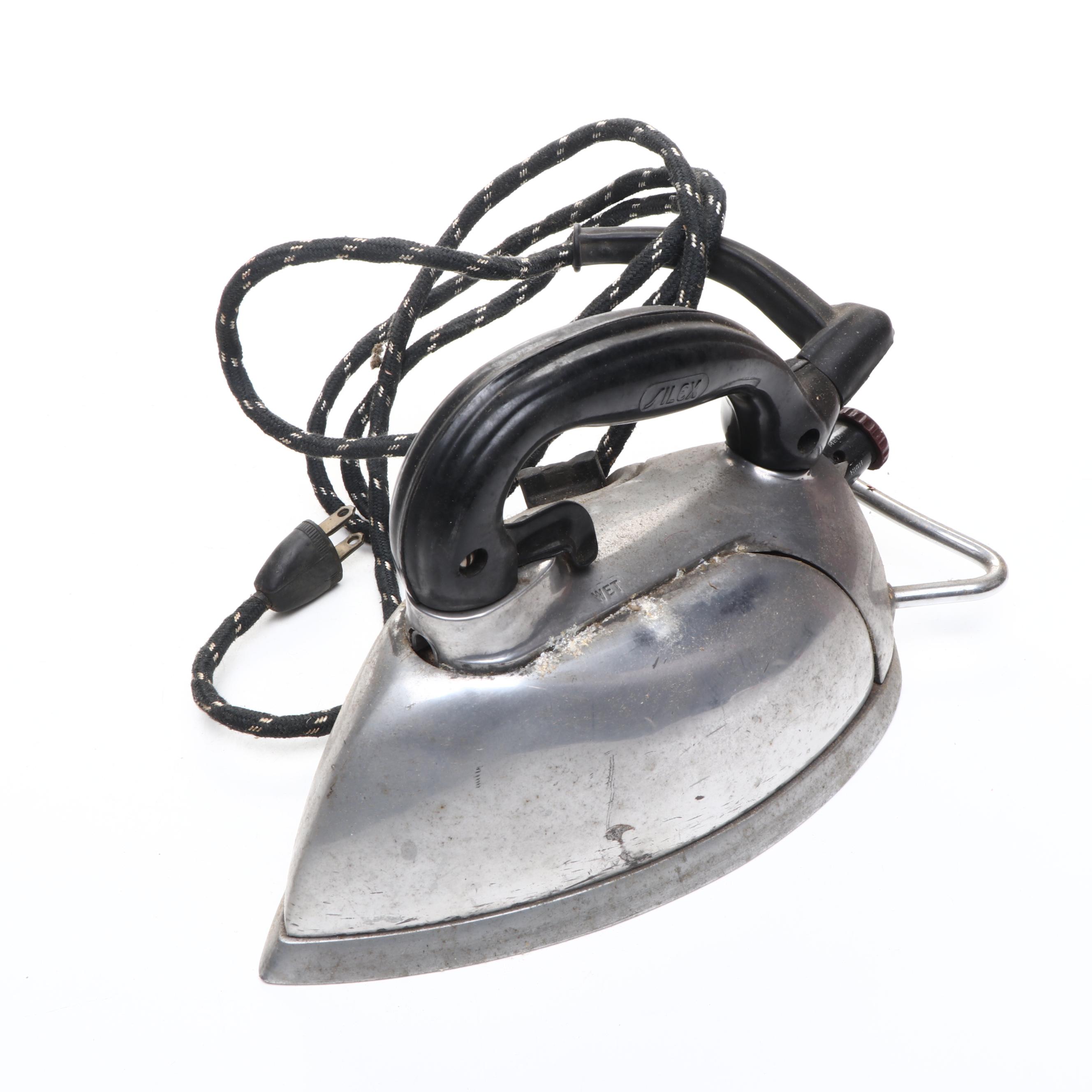 Sunbeam, Westinghouse, General Electric and Other Mid-Century Clothes Irons