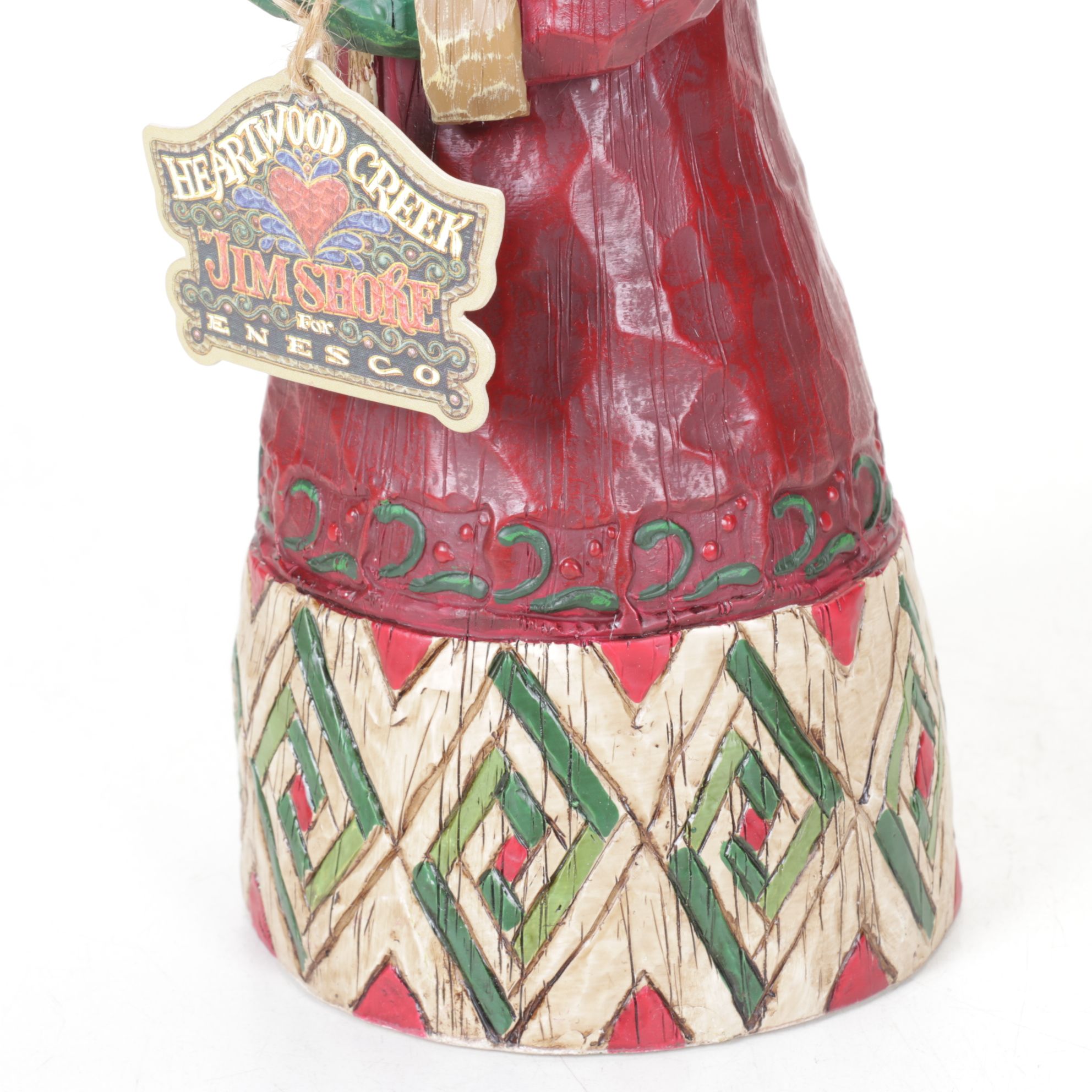 Jim Shore for Heartwood Creek "Santa Claus with Cat" Figurine