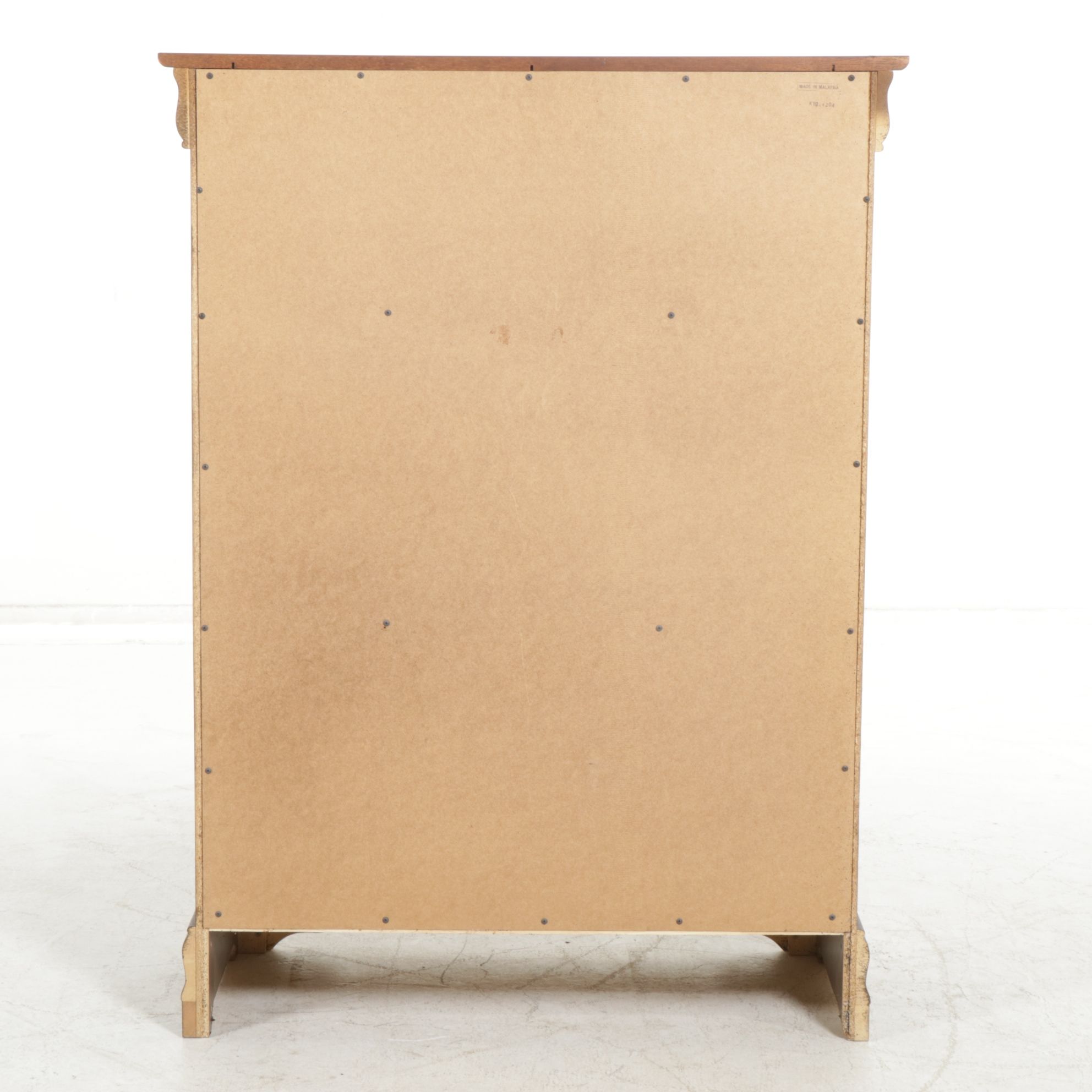 Mahogany Finished Chest of  Drawers, 21st Century