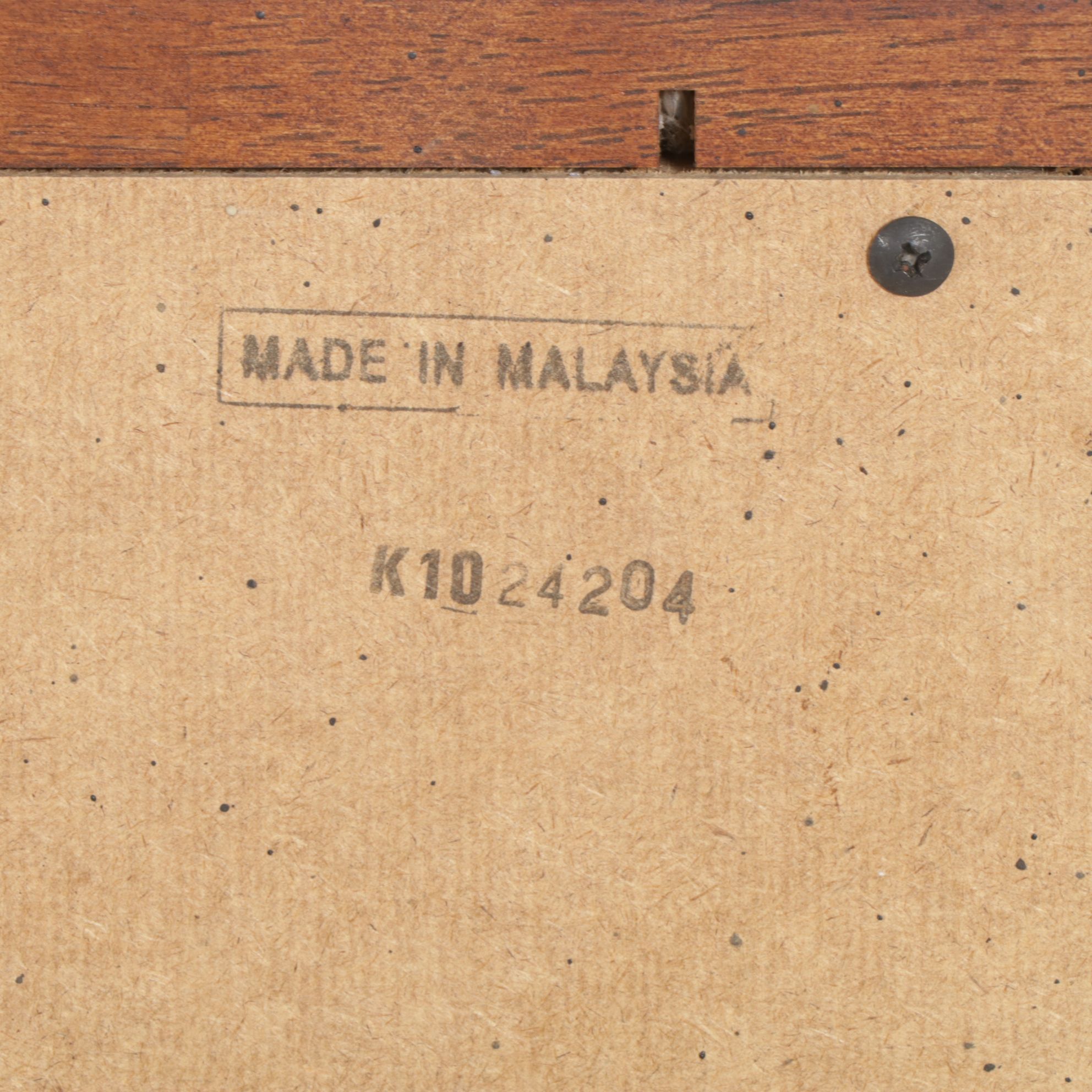 Mahogany Finished Chest of  Drawers, 21st Century