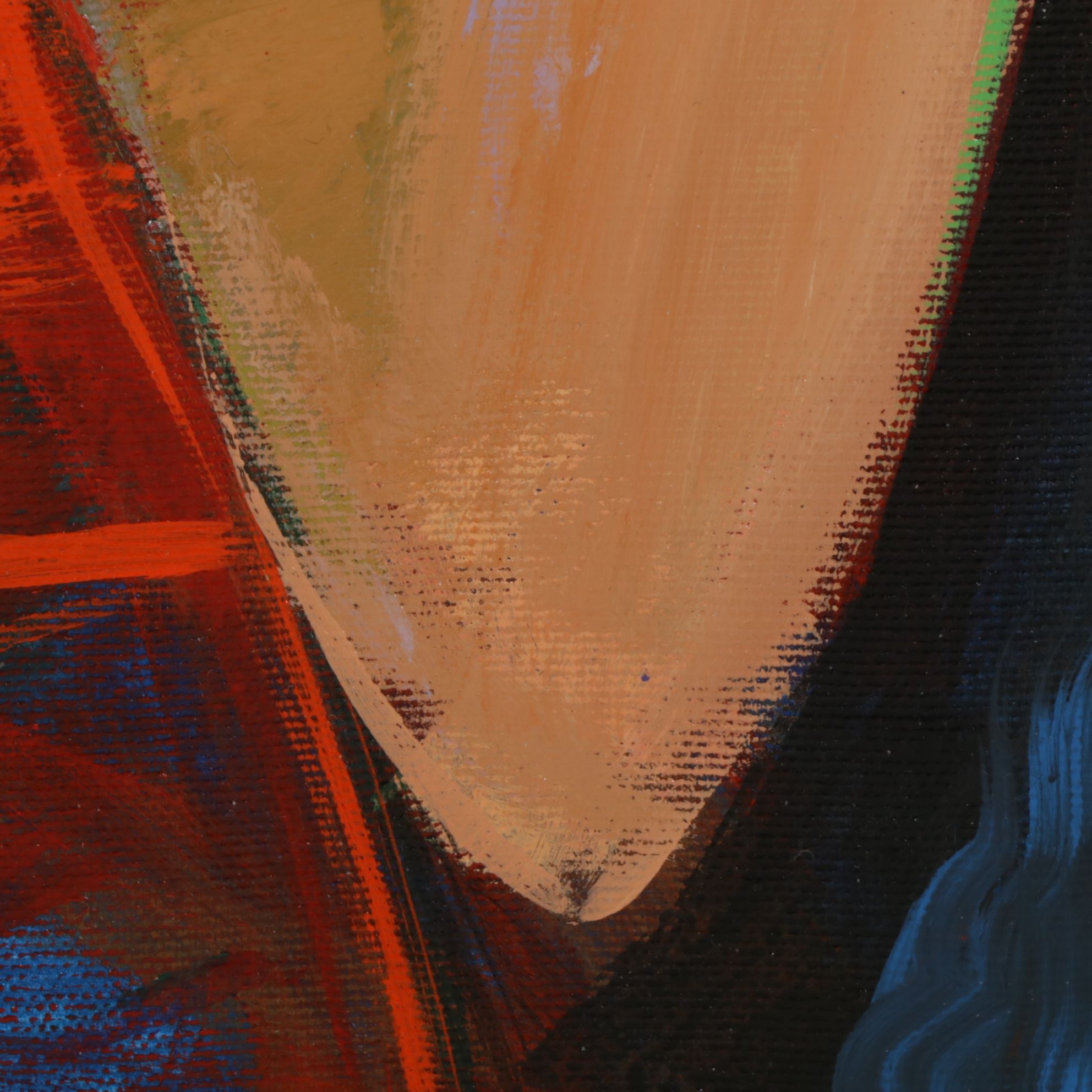 Irina Velkova Figurative Oil Painting "Nature's Embrace," 2008