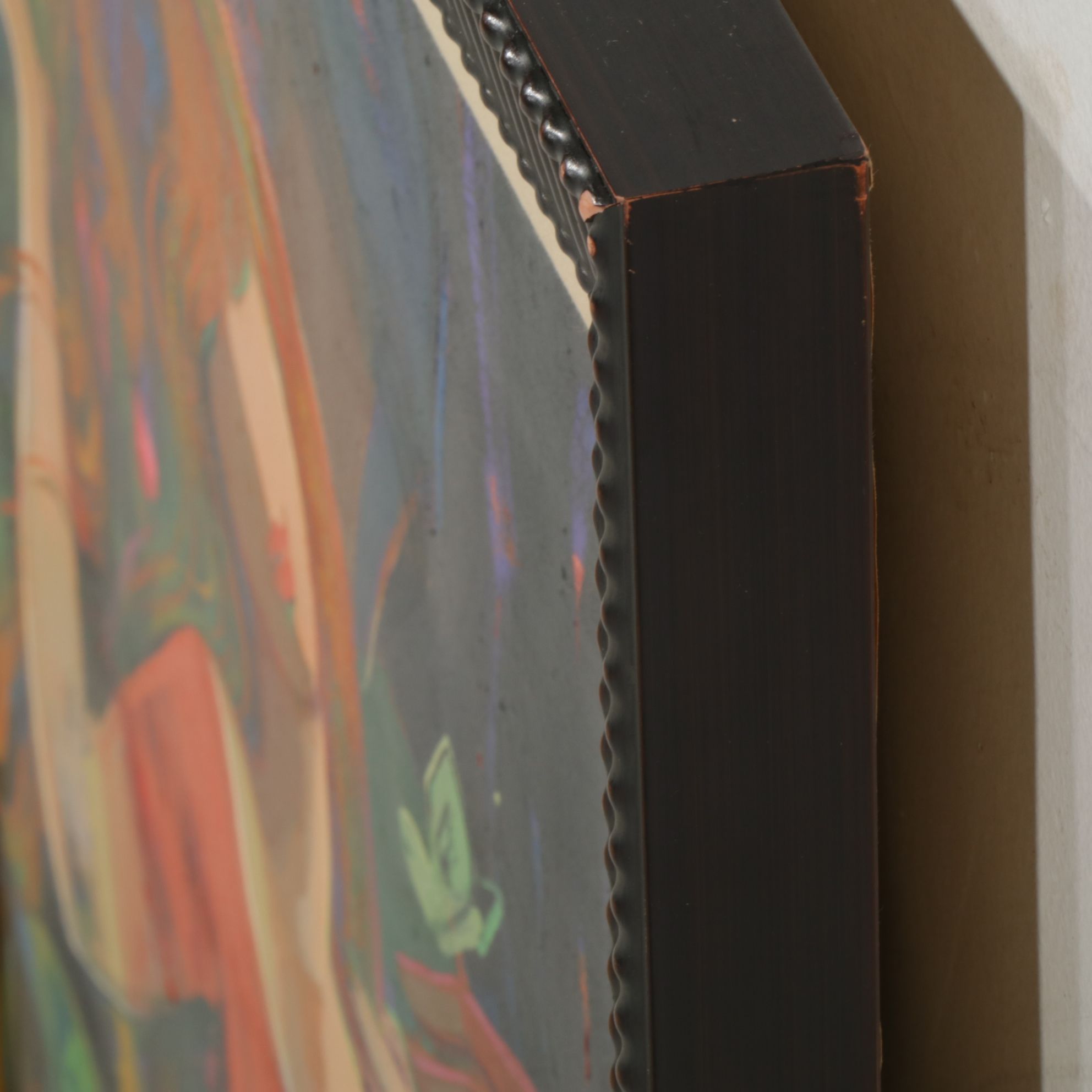 Irina Velkova Figurative Oil Painting "Nature's Embrace," 2008