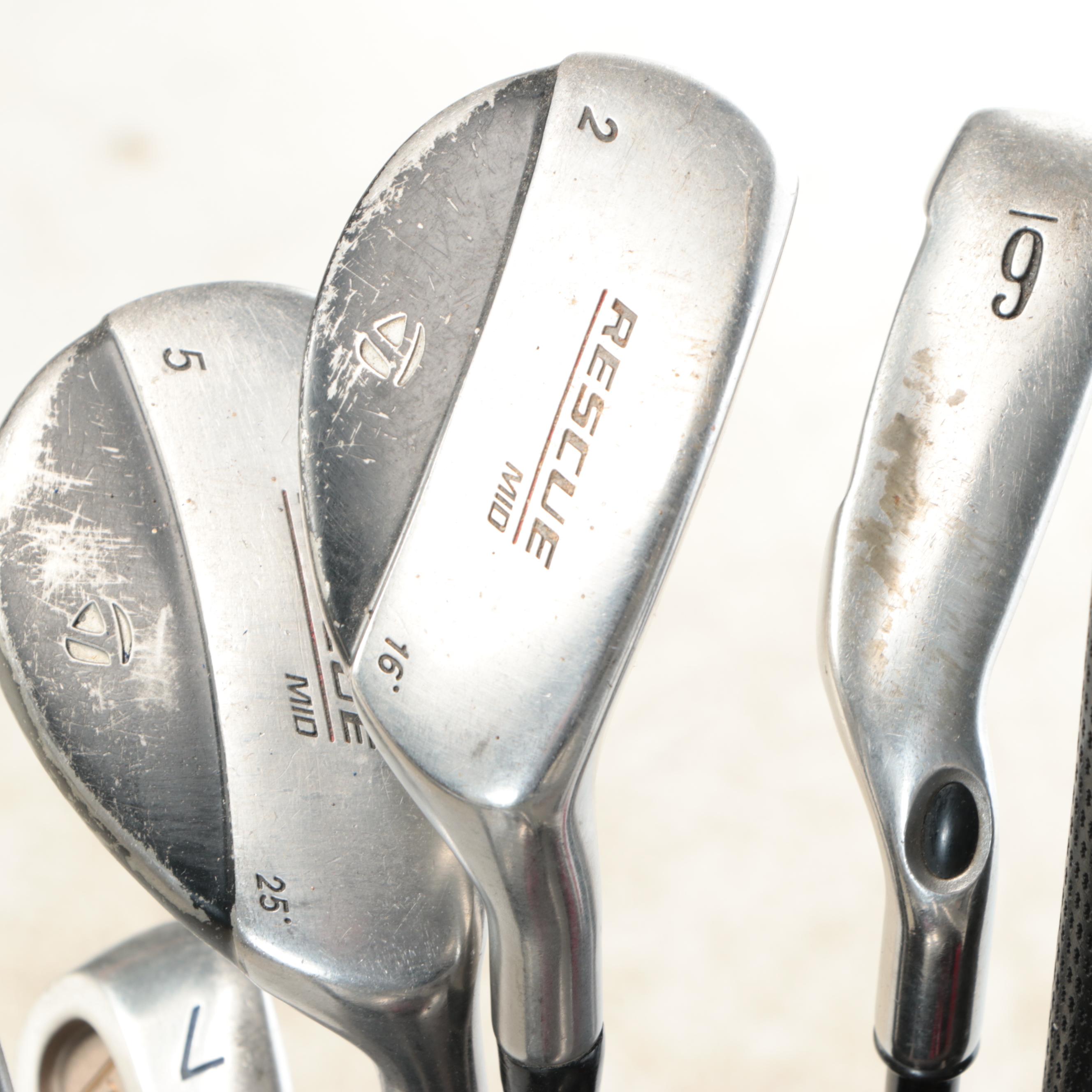 Sun Mountain Golf Bag with Callaway, Ping, and Odyssey Men's Golf Clubs