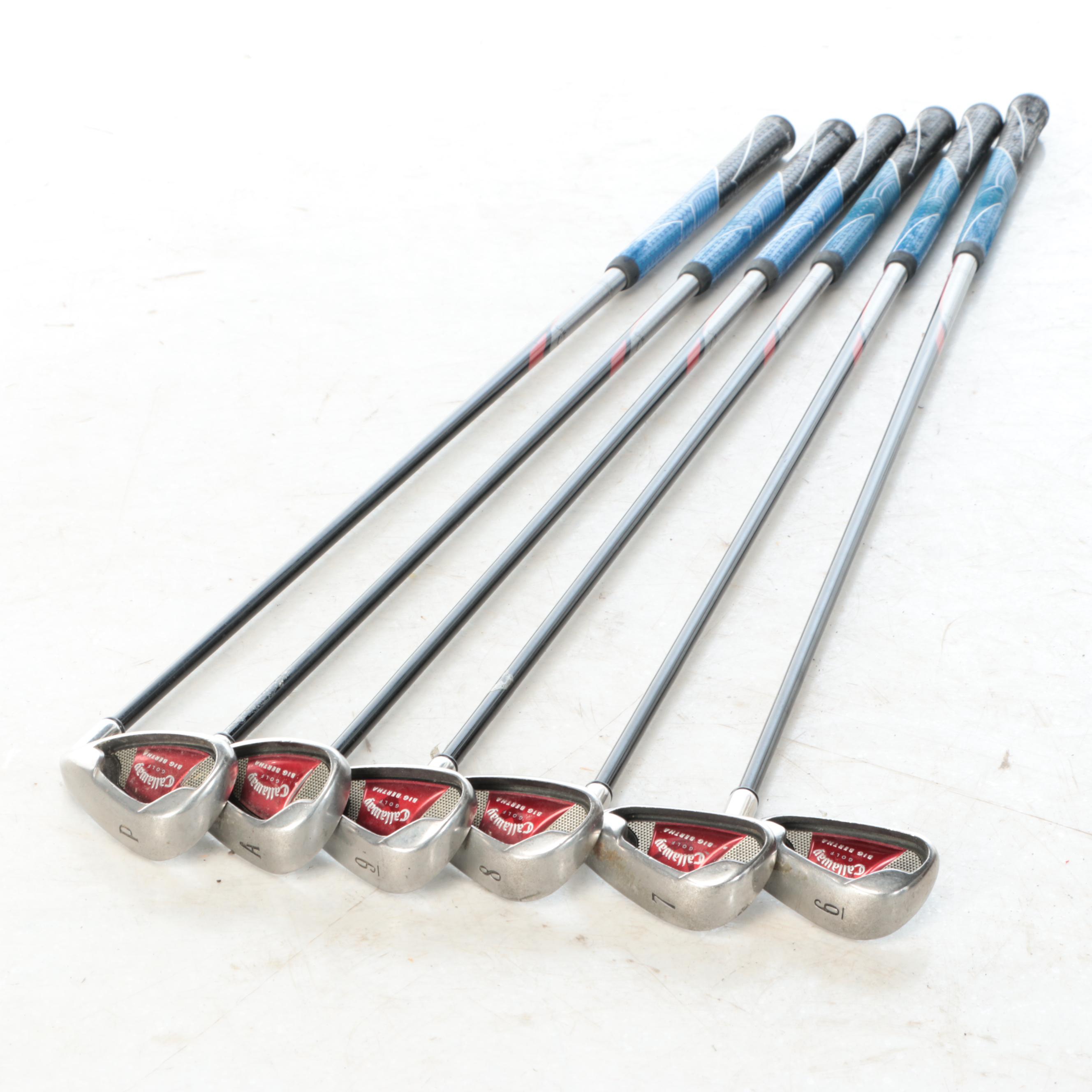 Sun Mountain Golf Bag with Callaway, Ping, and Odyssey Men's Golf Clubs