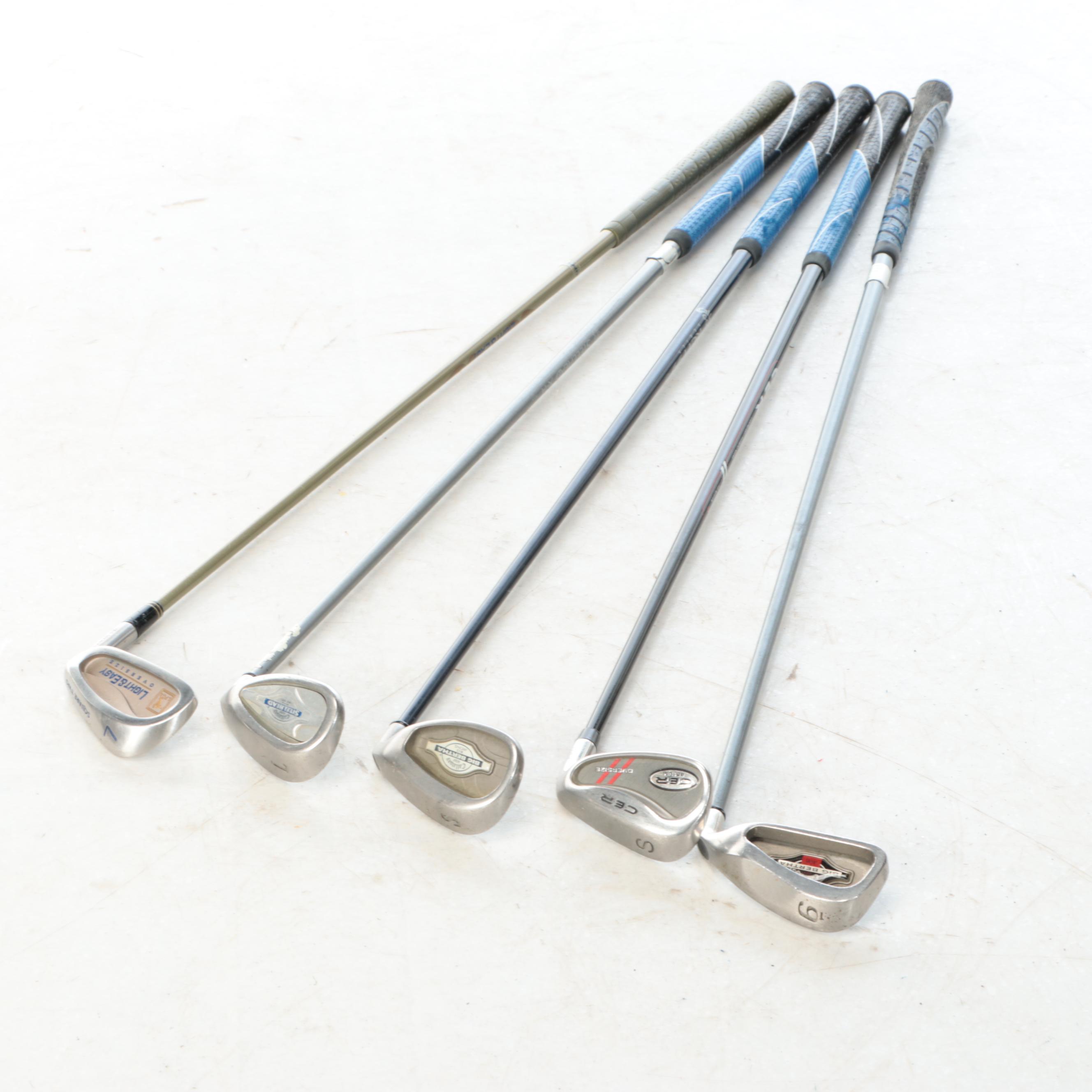 Sun Mountain Golf Bag with Callaway, Ping, and Odyssey Men's Golf Clubs