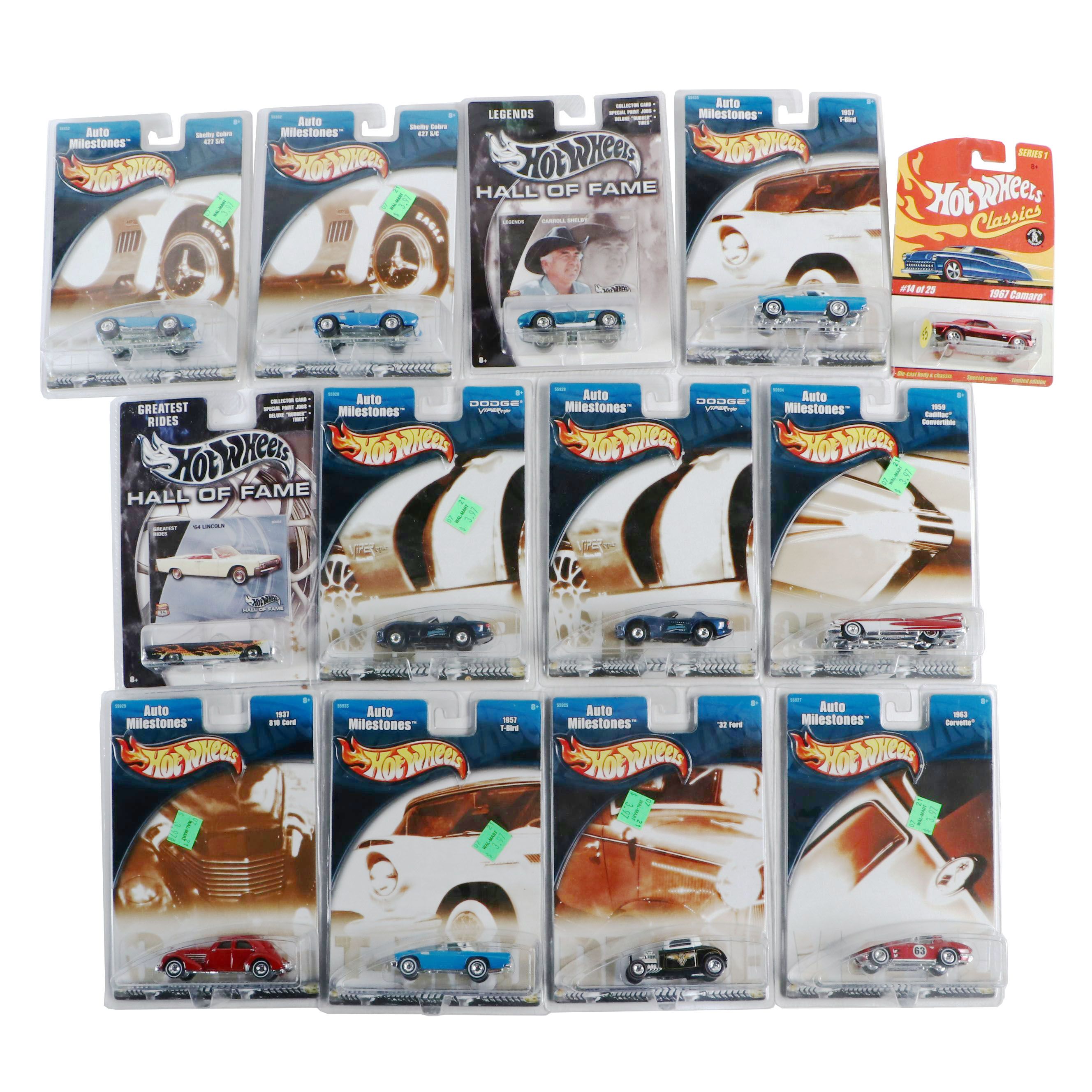 Hot Wheels "Shelby Cobra 427 S/C," "Dodge Viper RT/10" and More Toy Cars