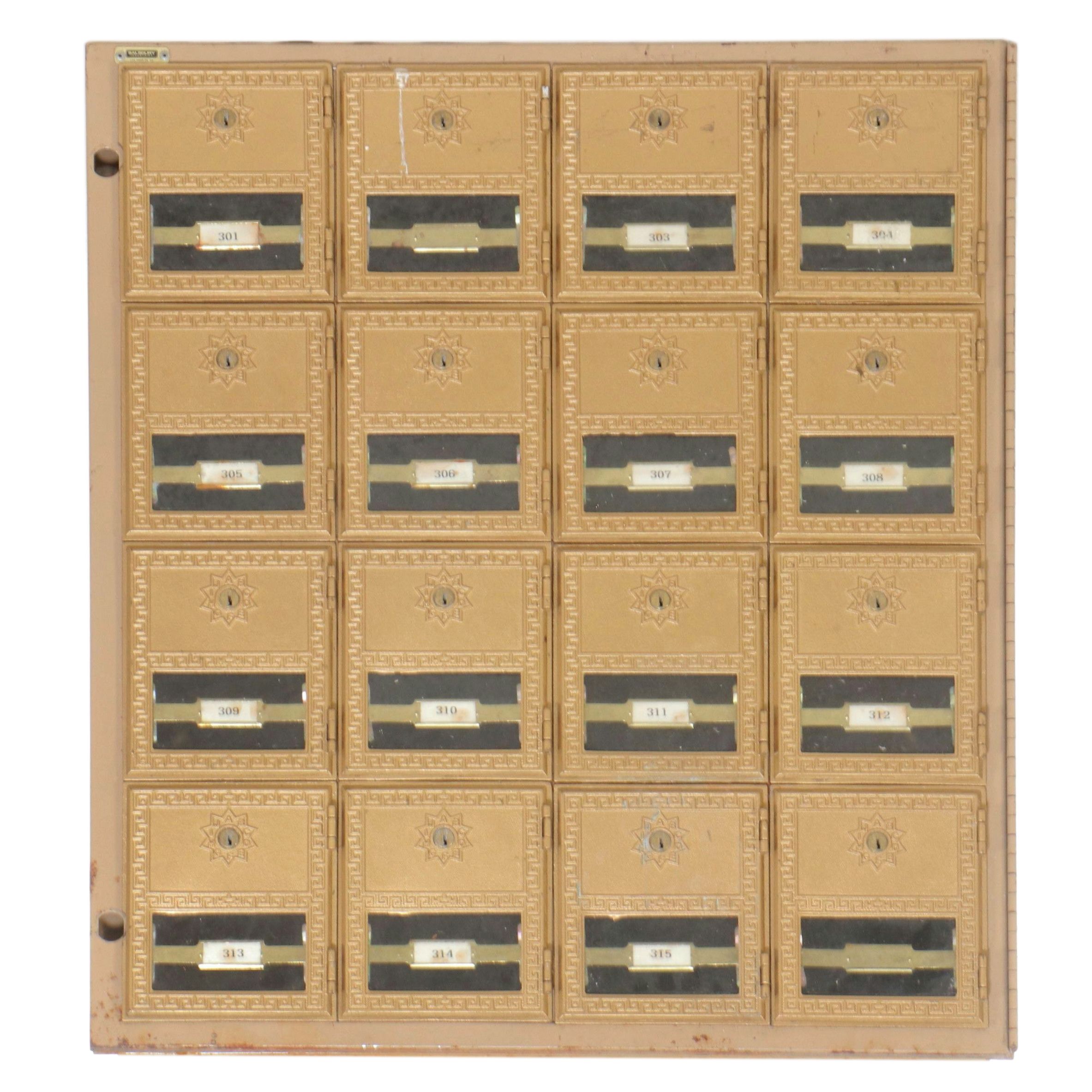 Vintage Wall Insert Mailbox