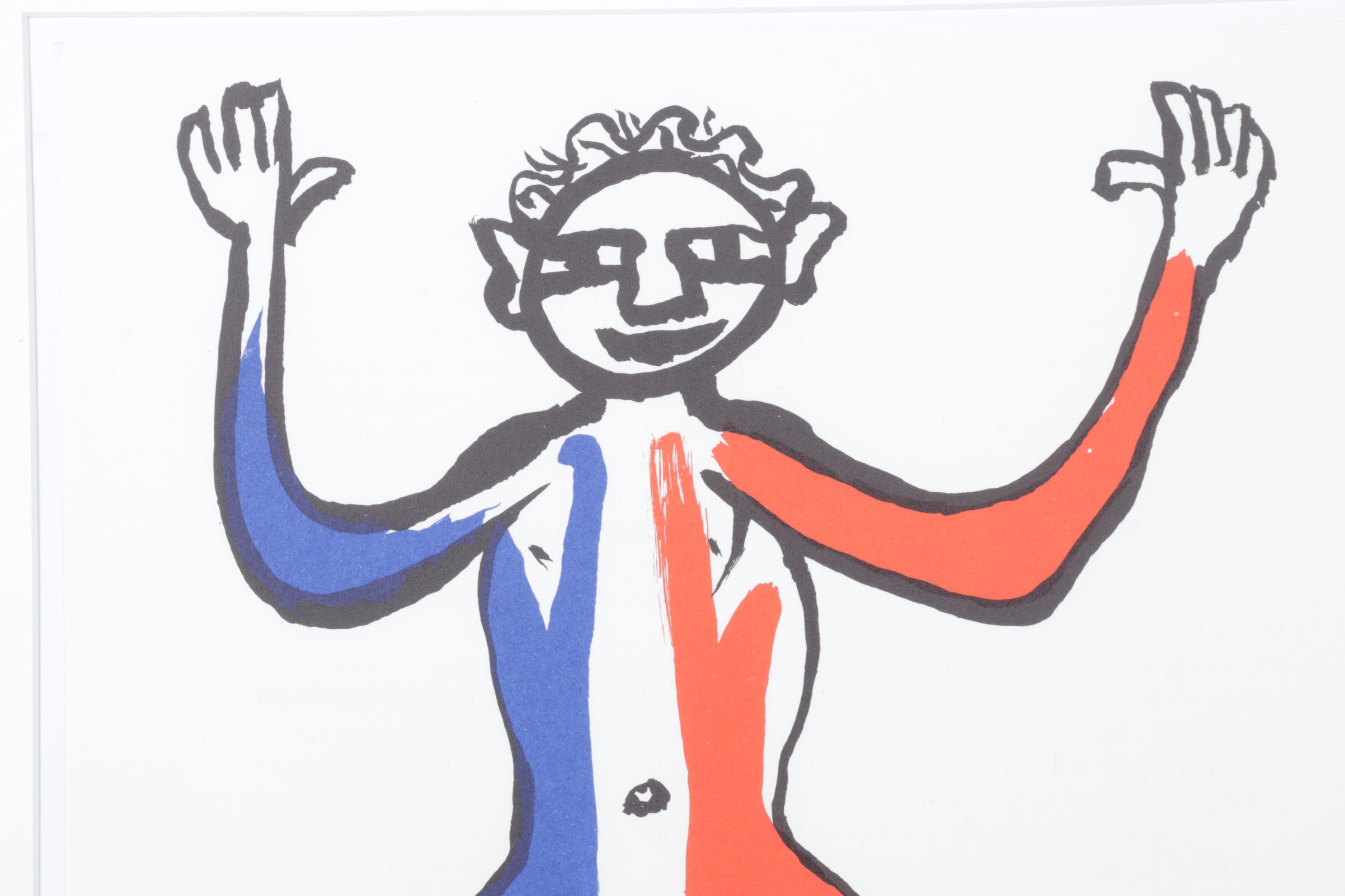 Alexander Calder Color Lithograph for "Derrière le Miroir," 1975