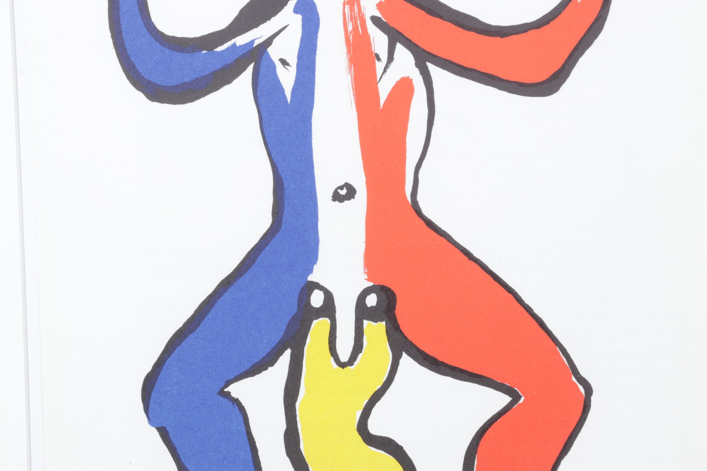 Alexander Calder Color Lithograph for "Derrière le Miroir," 1975