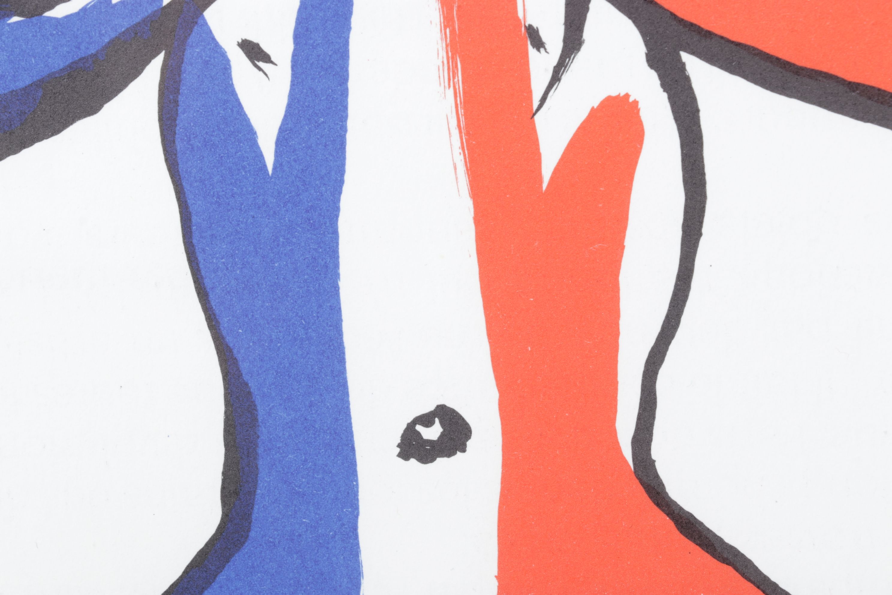 Alexander Calder Color Lithograph for "Derrière le Miroir," 1975