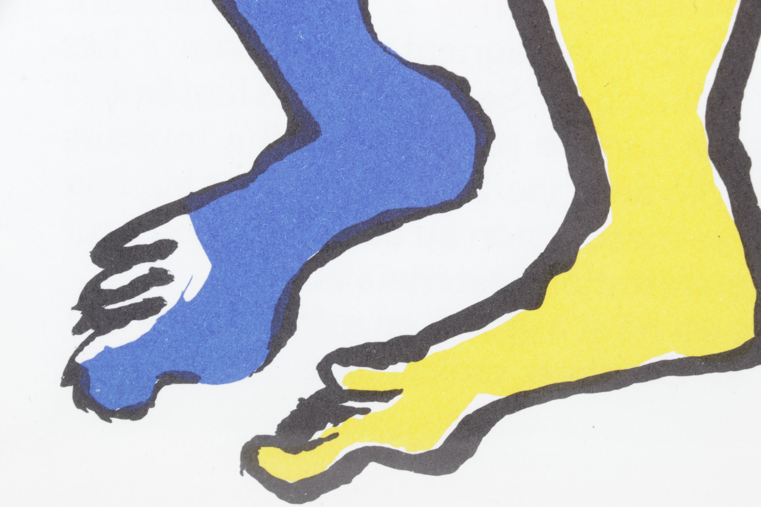 Alexander Calder Color Lithograph for "Derrière le Miroir," 1975