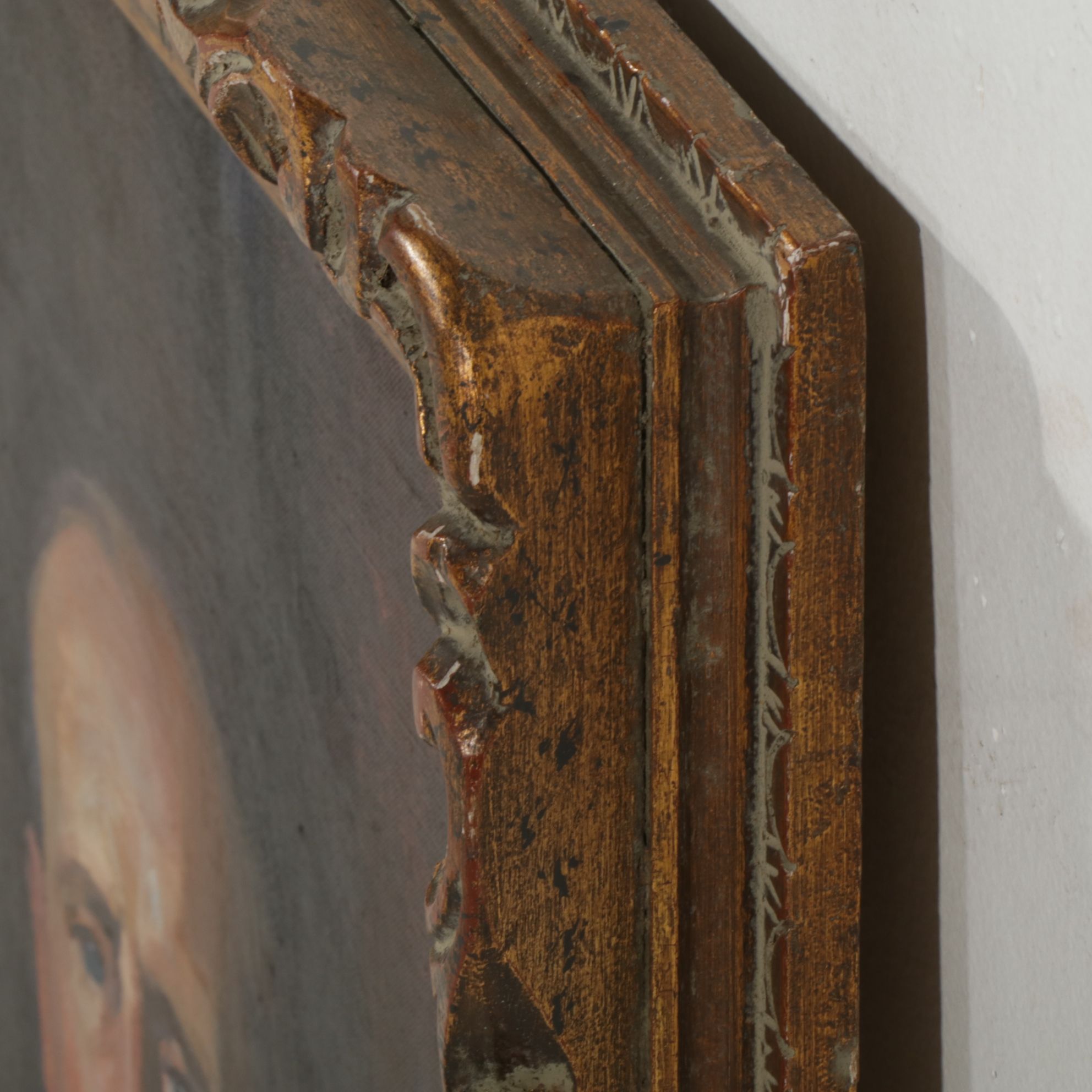 Marian Harris Portrait Oil Painting "Judge Leighton", Mid-20th Century