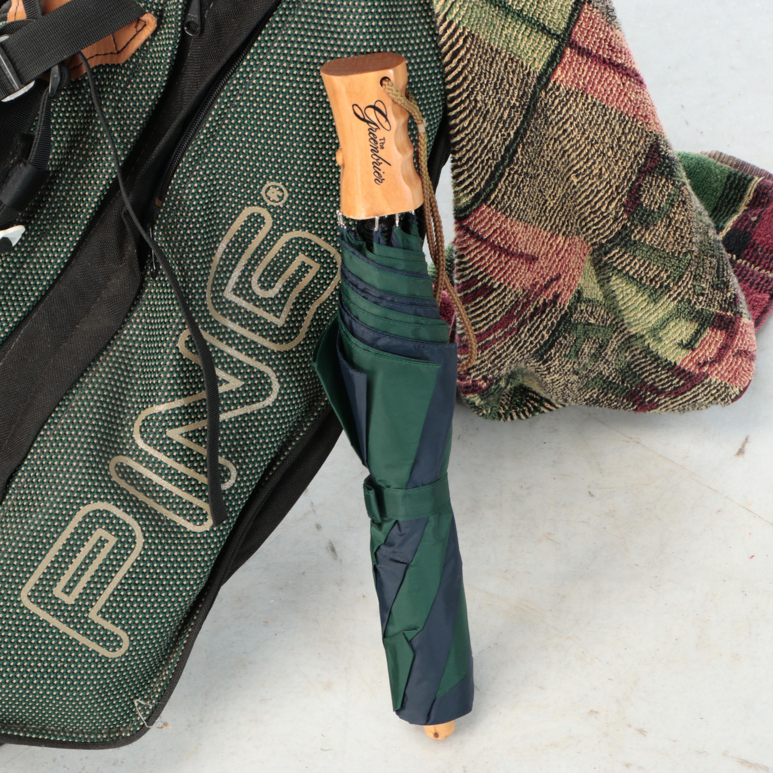 Ping Golf Bag with Women's Golf Clubs