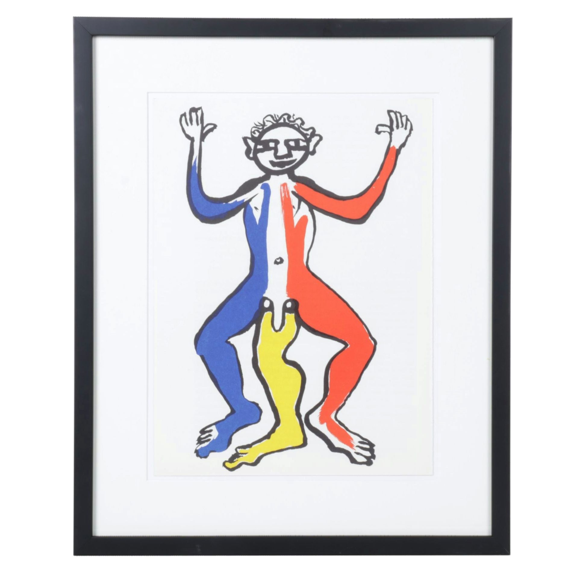 Alexander Calder Color Lithograph for "Derrière le Miroir," 1975