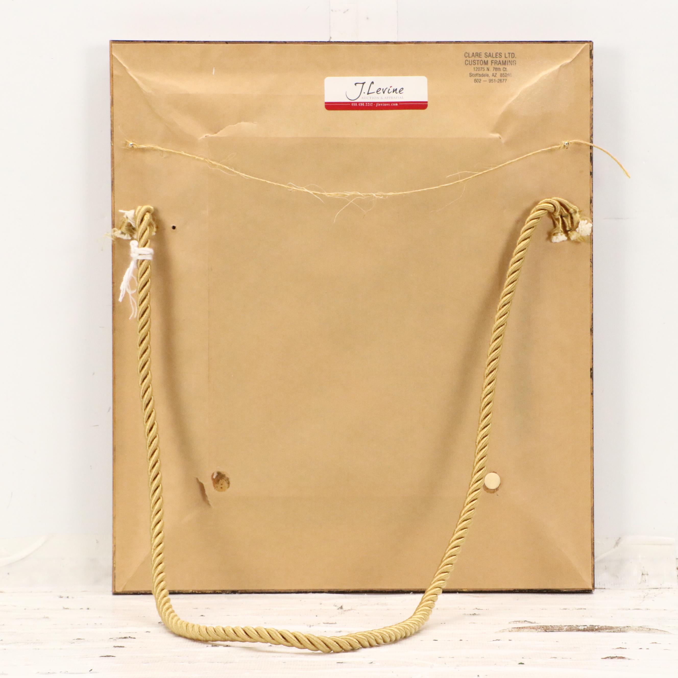 Johann Crepaz Oil Painting of Floral Still Life, Mid-20th Century