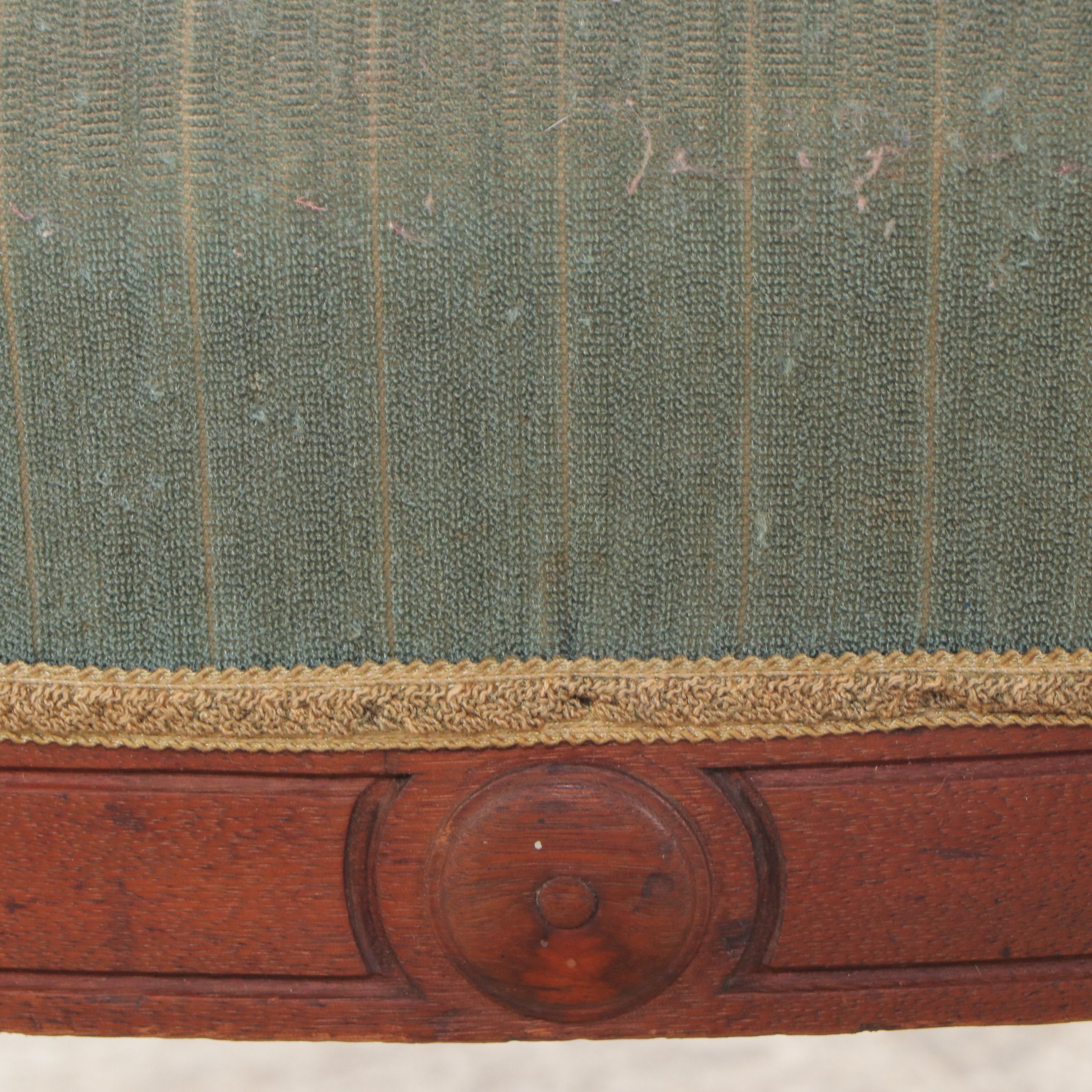 Set of Six Chippendale Style Walnut Chairs