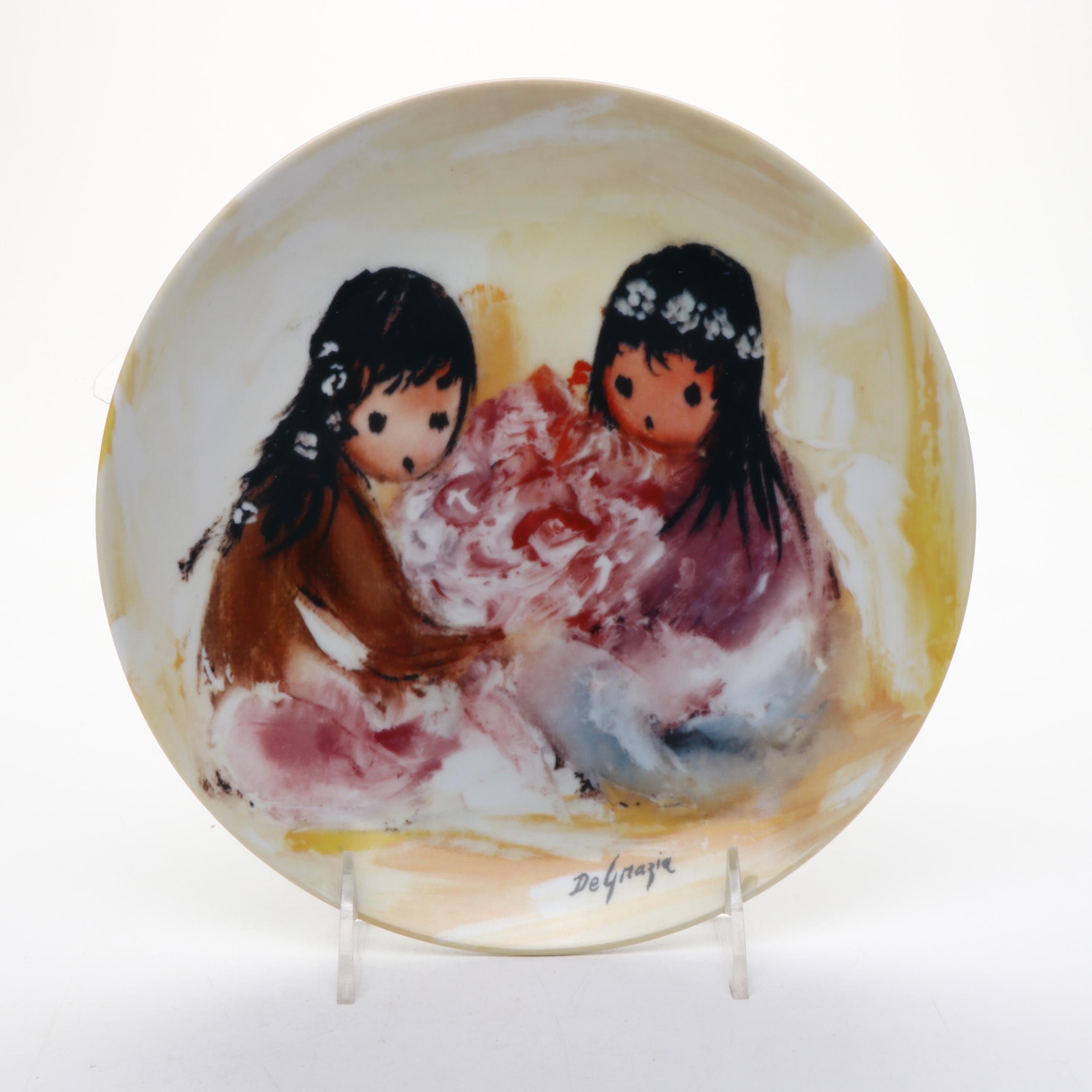 Limoges-Turgot "Durand's Children" and More Limited Edition Plates, 1980s