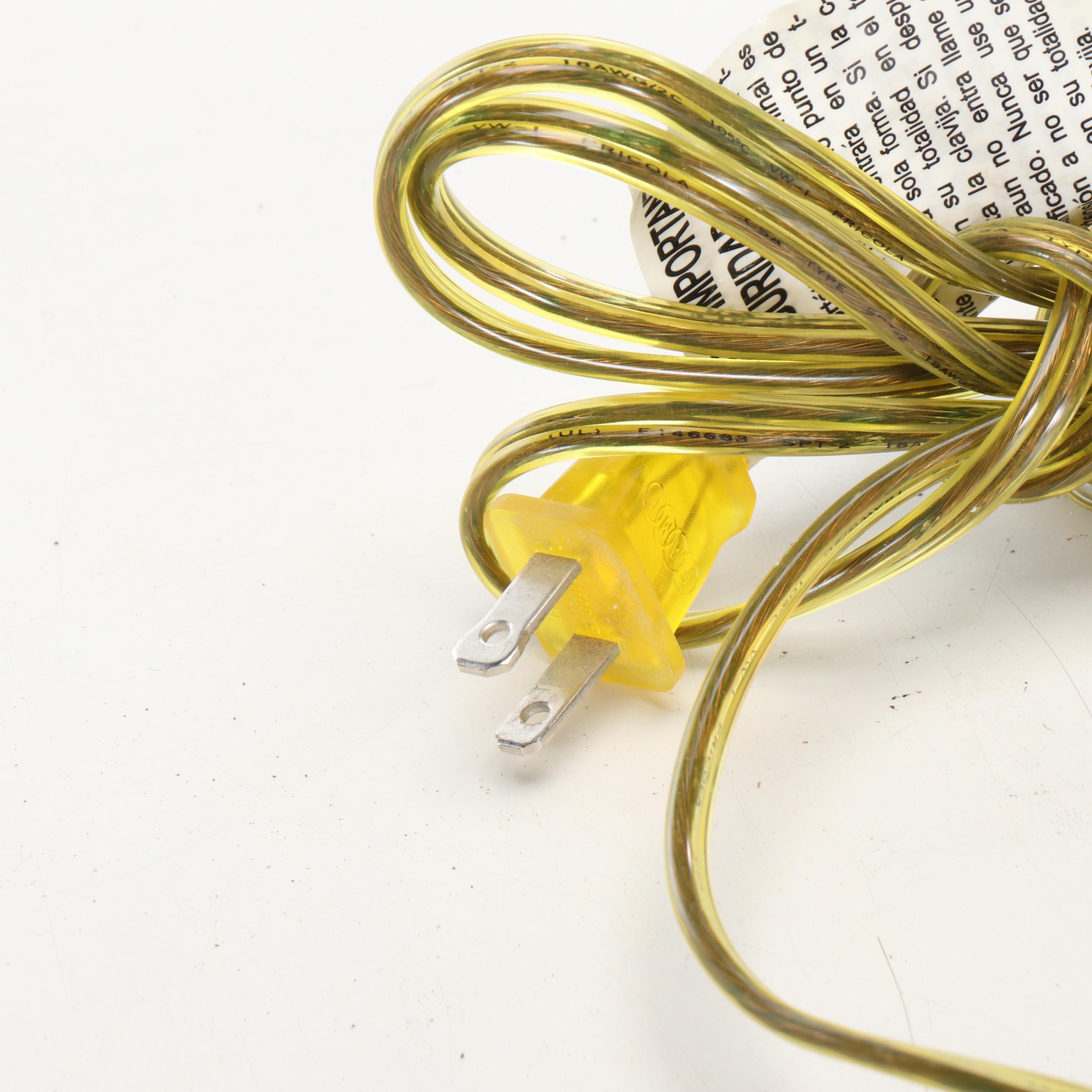 Deco Style Bronzed Spelter Table Lamp with Fish Scale Slag Glass Shade