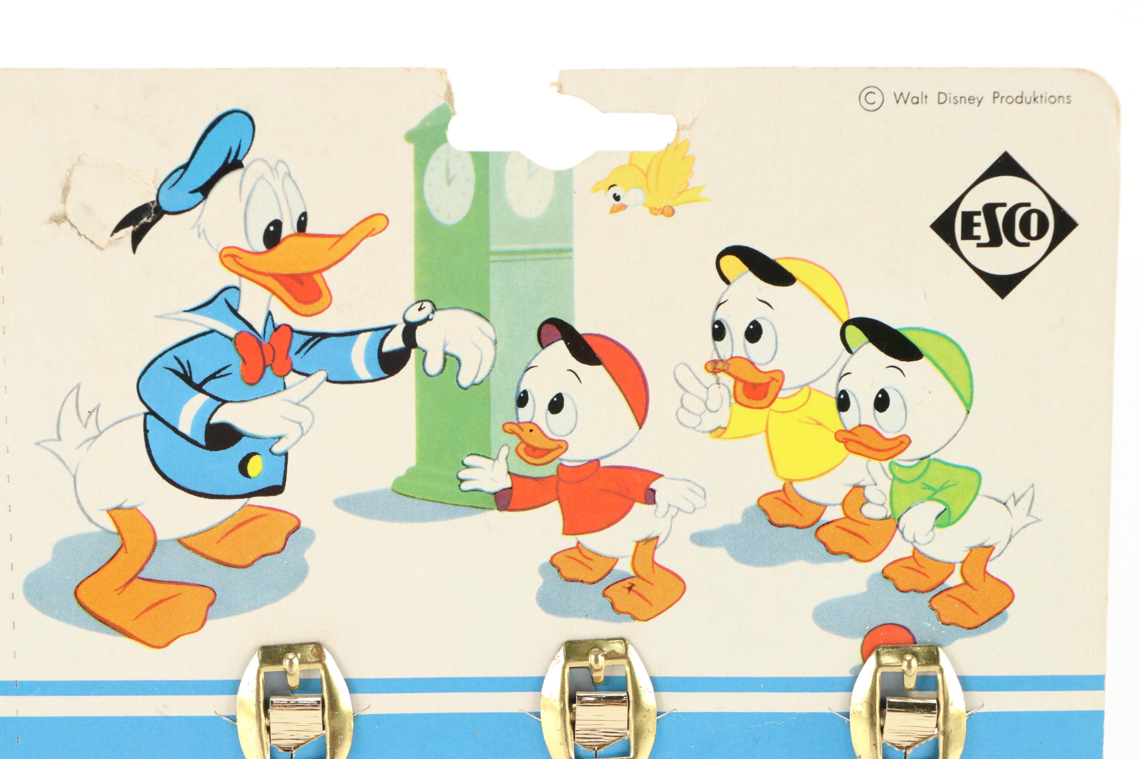 Esco Walt Disney Wrist Watches, Mid to Late 20th Century