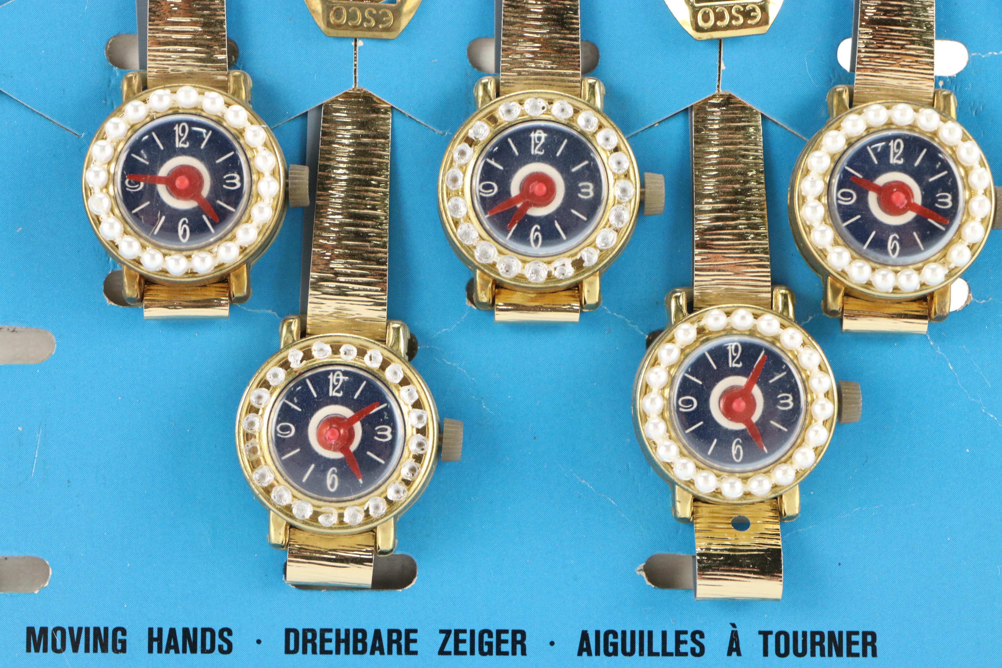 Esco Walt Disney Wrist Watches, Mid to Late 20th Century