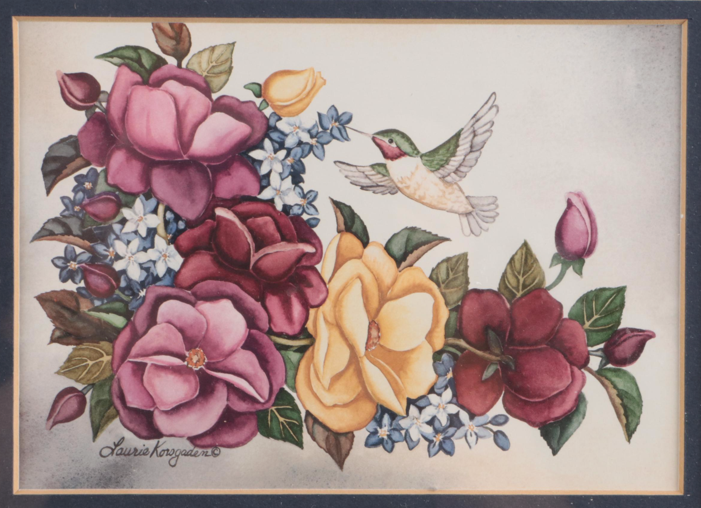 Royal Albert "Old Country Roses" Ceramic Vase with More Floral Décor