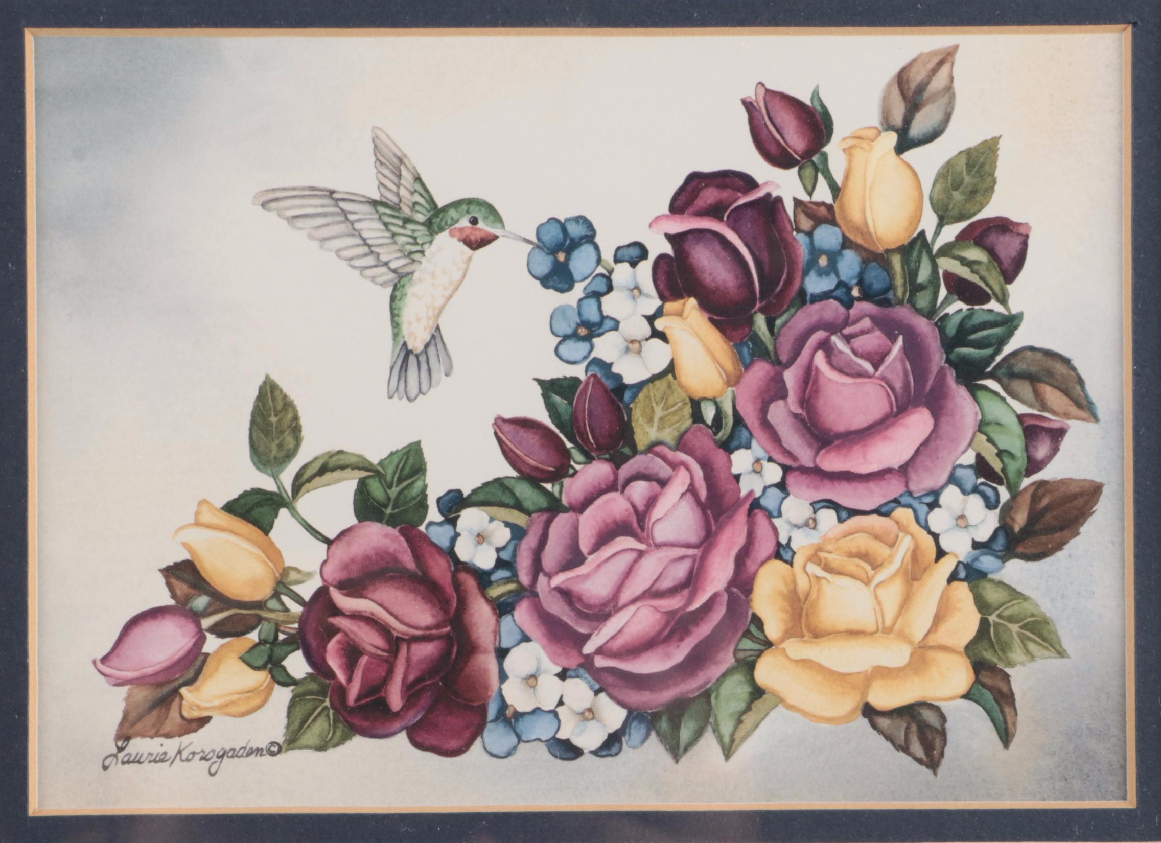 Royal Albert "Old Country Roses" Ceramic Vase with More Floral Décor