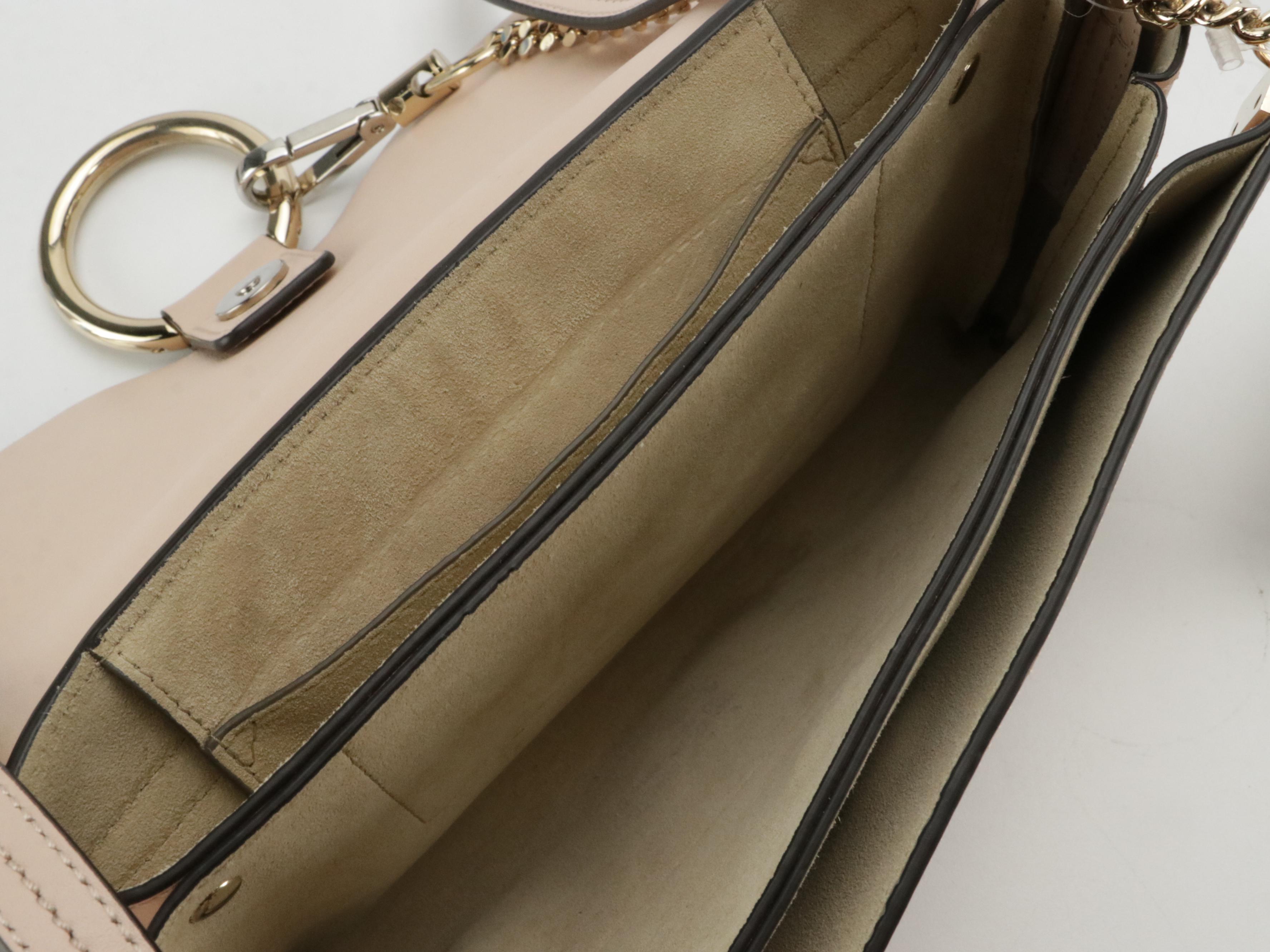 Chloé Suede and Leather Faye Crossbody Bag