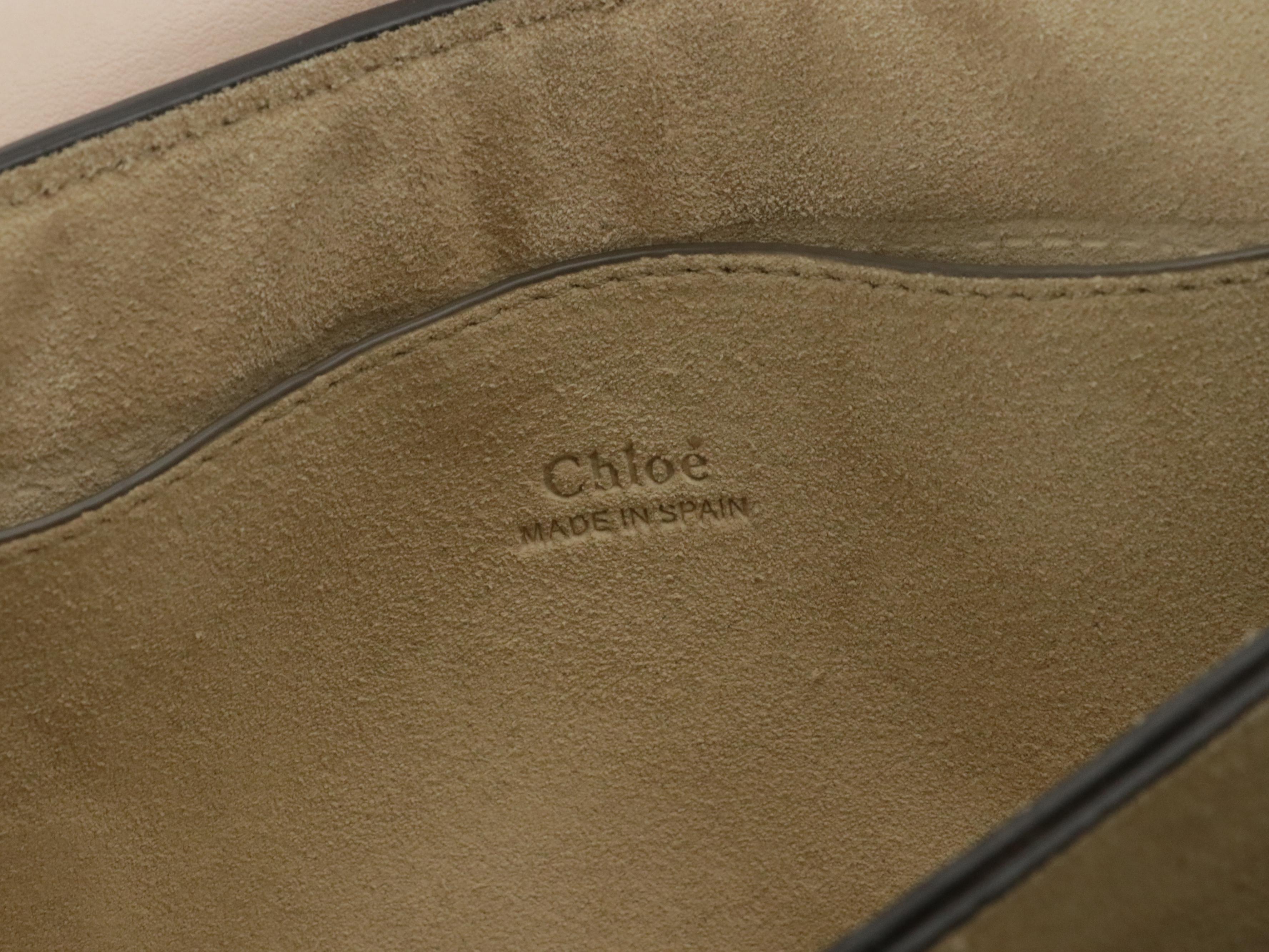 Chloé Suede and Leather Faye Crossbody Bag