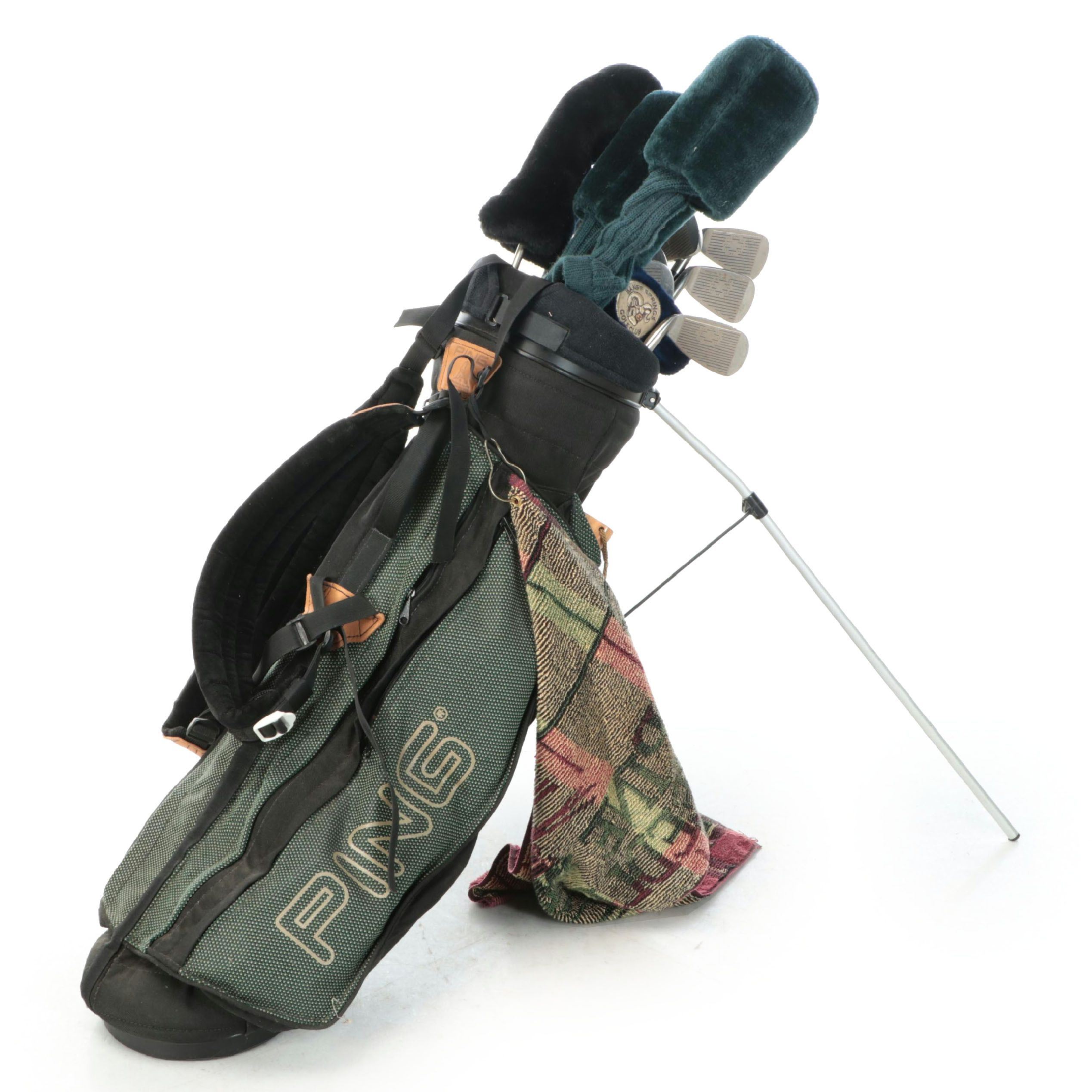Ping Golf Bag with Women's Golf Clubs