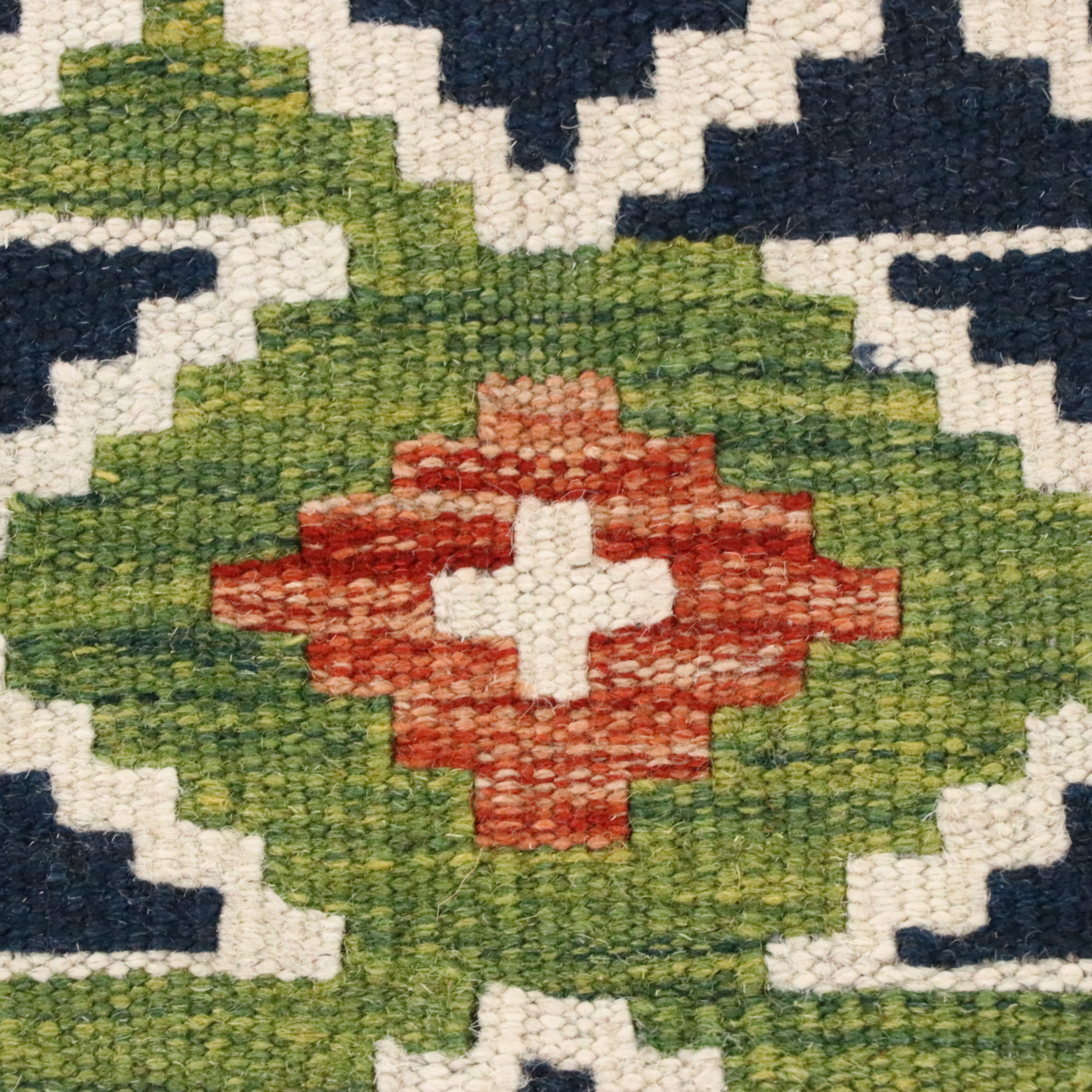 5'9 x 8'4 Handwoven Pakistani Kilim Area Rug